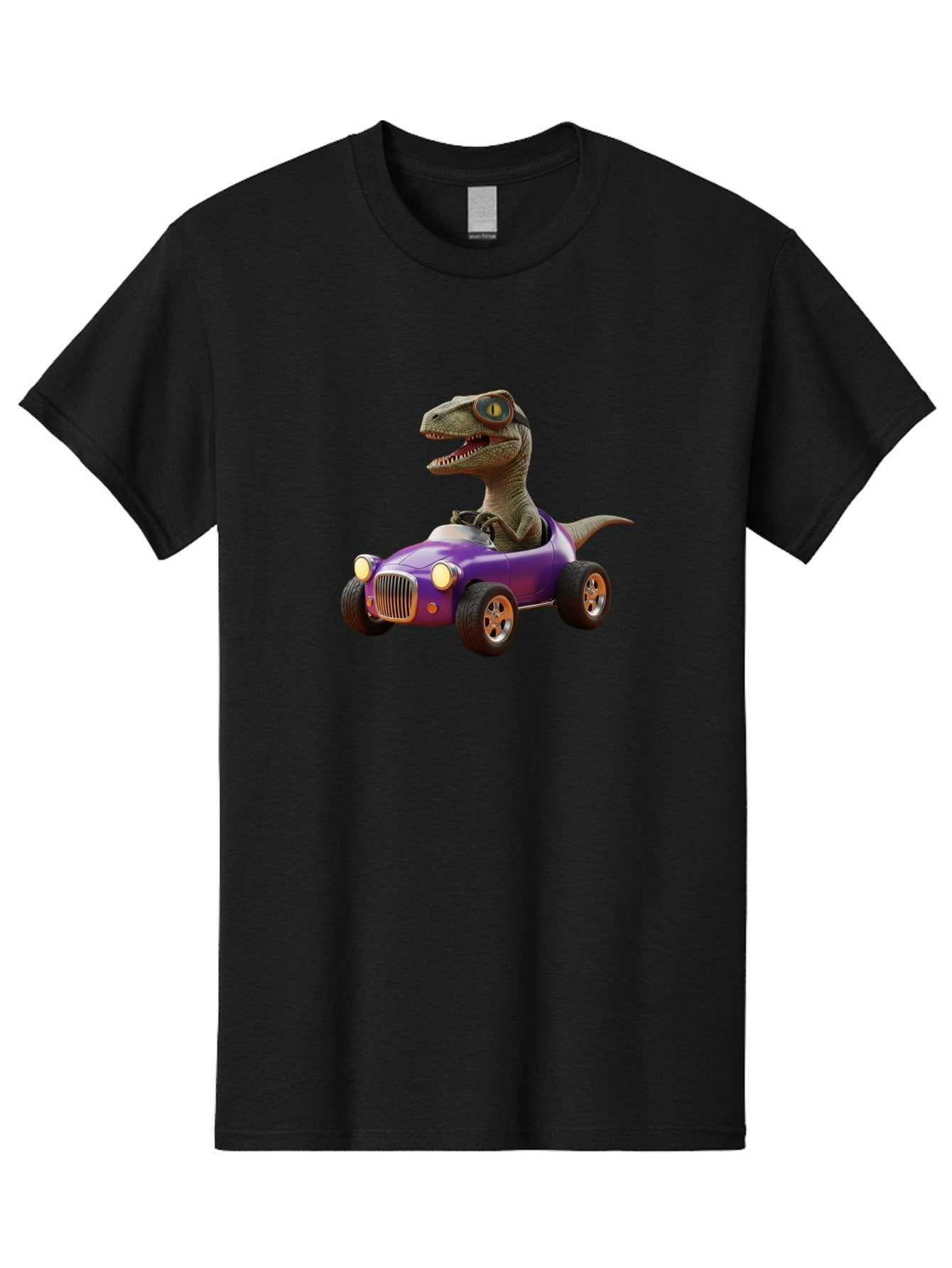 Dinosaur-In-Purple-Car Men'S Graphic Tee, 100% Cotton, Comfortable Casual Summer Wear, Machine Washable, Vintage Camera, Old Camera, Antique Camera, Black Camera, Classic Photography, Photography Equipment, Nostalgic Device, Film Camera, Bah932 6