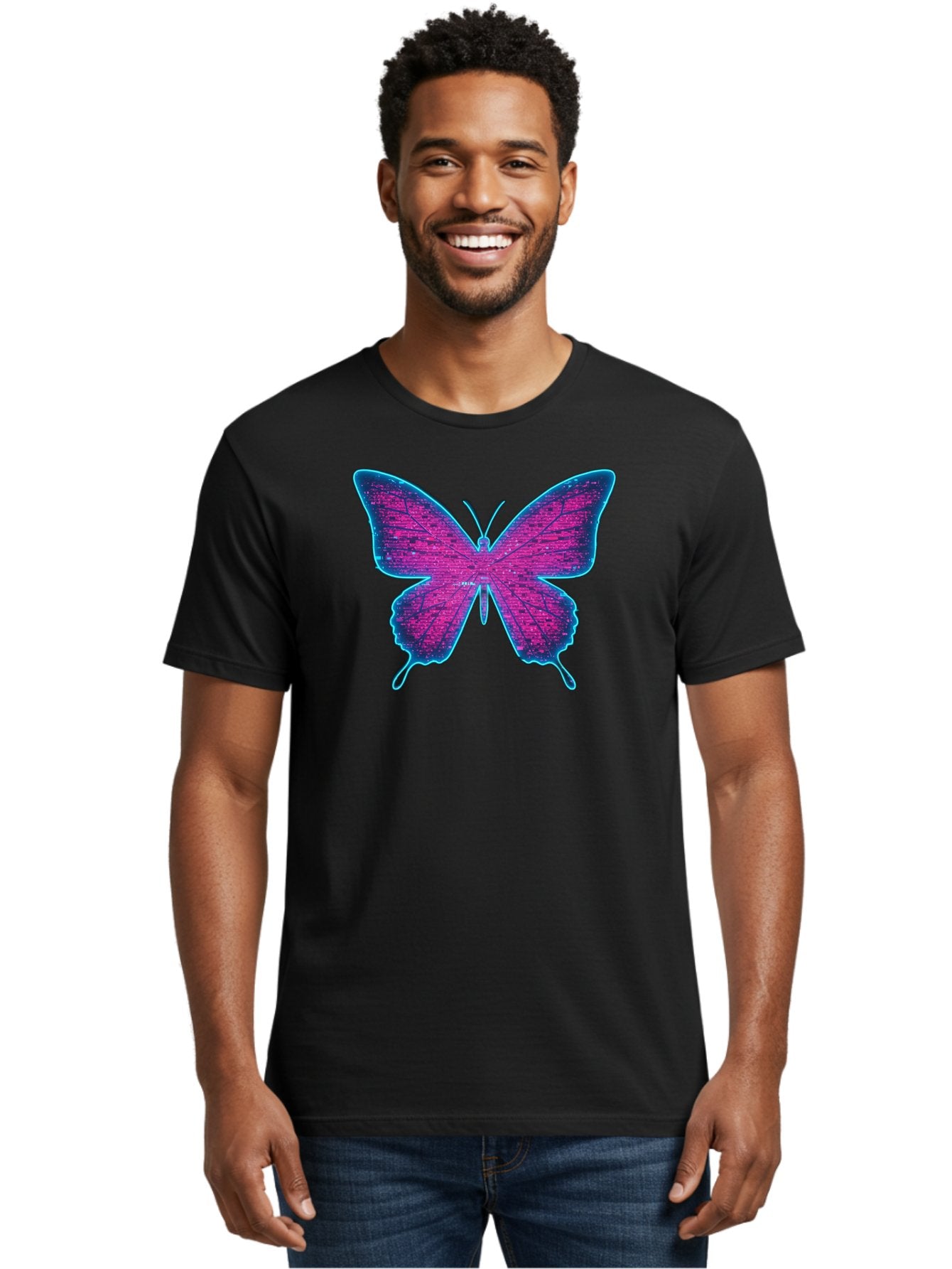 Dna-Butterfly Men'S Graphic Tee, 100% Cotton, Comfortable Casual Summer Wear, Machine Washable, Vintage Camera, Old Camera, Antique Camera, Black Camera, Classic Photography, Photography Equipment, Nostalgic Device, Film Camera, Camera Art Bah937 18
