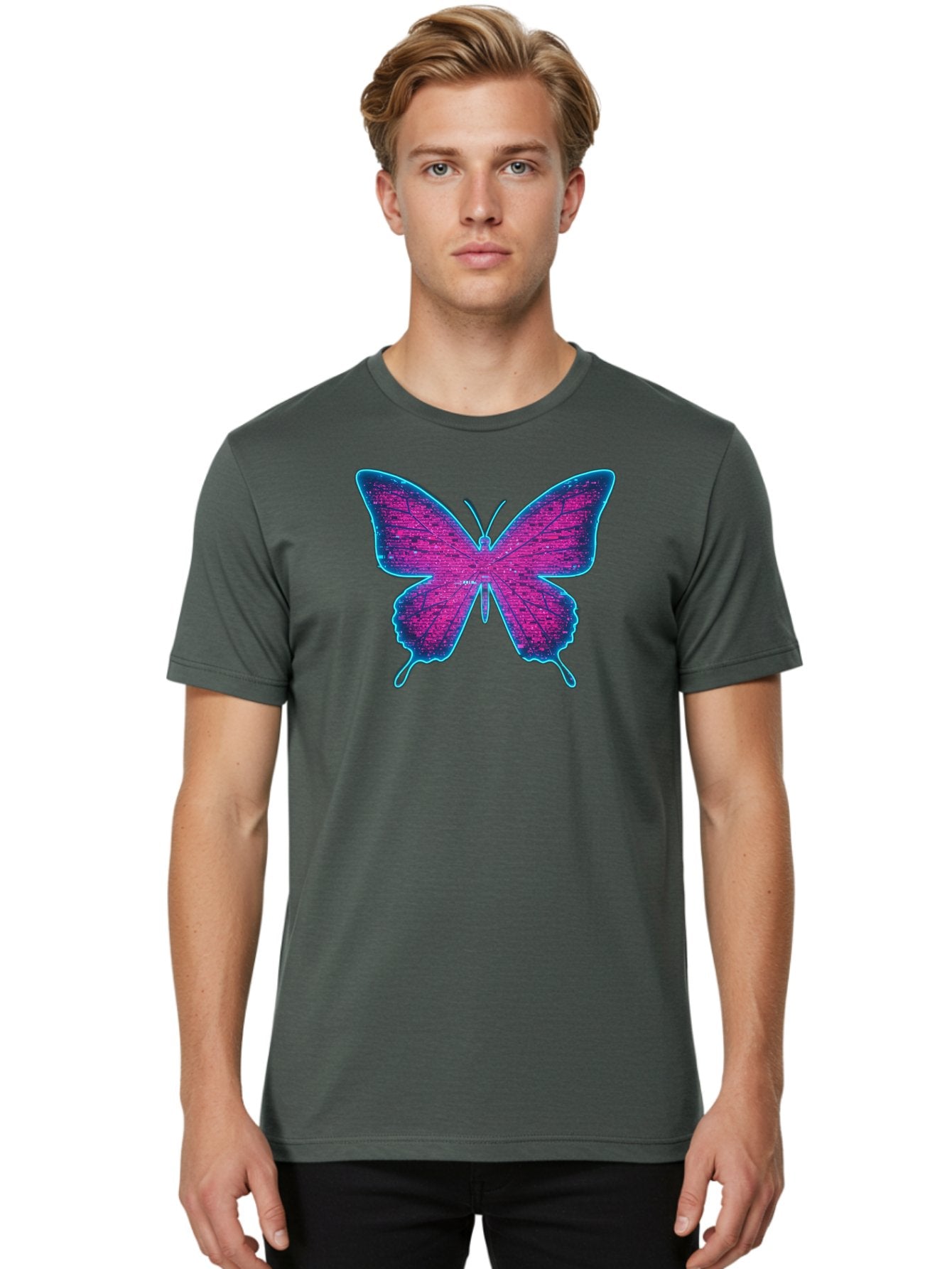 Dna-Butterfly Men'S Graphic Tee, 100% Cotton, Comfortable Casual Summer Wear, Machine Washable, Vintage Camera, Old Camera, Antique Camera, Black Camera, Classic Photography, Photography Equipment, Nostalgic Device, Film Camera, Camera Art Bah937 26