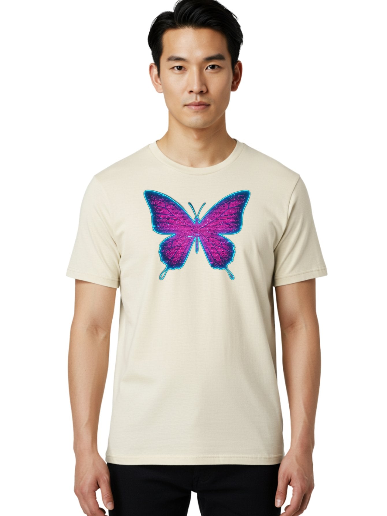 Dna-Butterfly Men'S Graphic Tee, 100% Cotton, Comfortable Casual Summer Wear, Machine Washable, Vintage Camera, Old Camera, Antique Camera, Black Camera, Classic Photography, Photography Equipment, Nostalgic Device, Film Camera, Camera Art Bah937 28