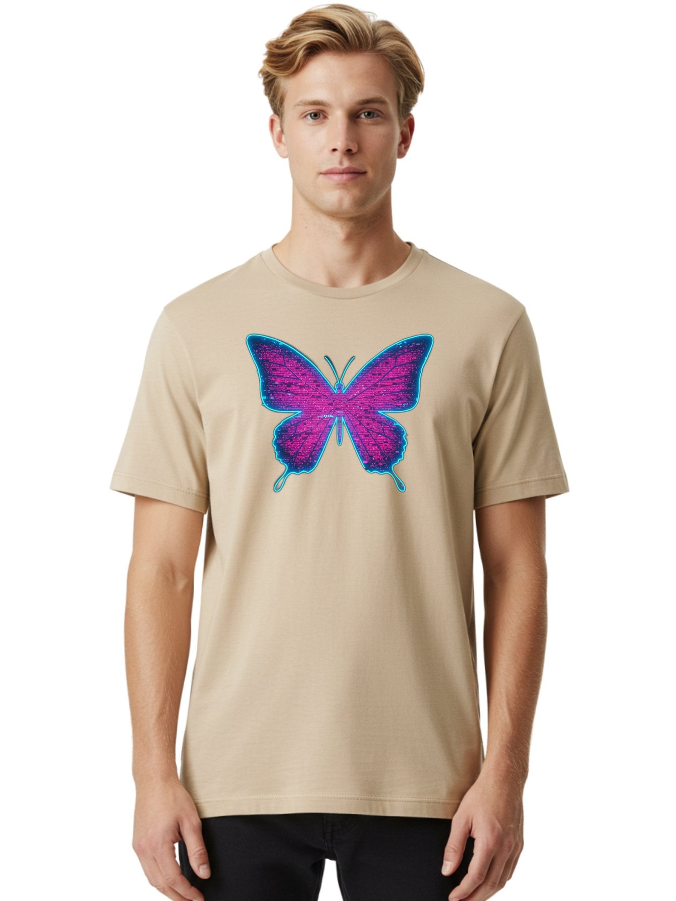 Dna-Butterfly Men'S Graphic Tee, 100% Cotton, Comfortable Casual Summer Wear, Machine Washable, Vintage Camera, Old Camera, Antique Camera, Black Camera, Classic Photography, Photography Equipment, Nostalgic Device, Film Camera, Camera Art Bah937 17
