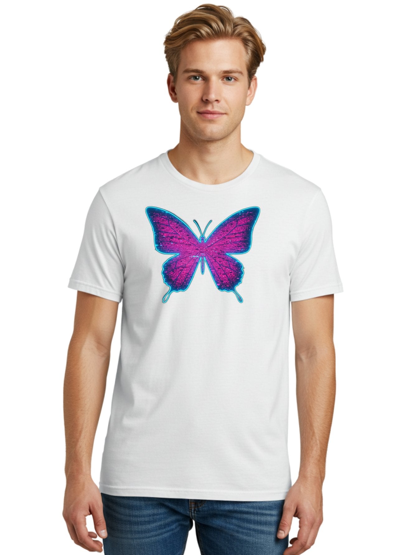 Dna-Butterfly Men'S Graphic Tee, 100% Cotton, Comfortable Casual Summer Wear, Machine Washable, Vintage Camera, Old Camera, Antique Camera, Black Camera, Classic Photography, Photography Equipment, Nostalgic Device, Film Camera, Camera Art Bah937 25