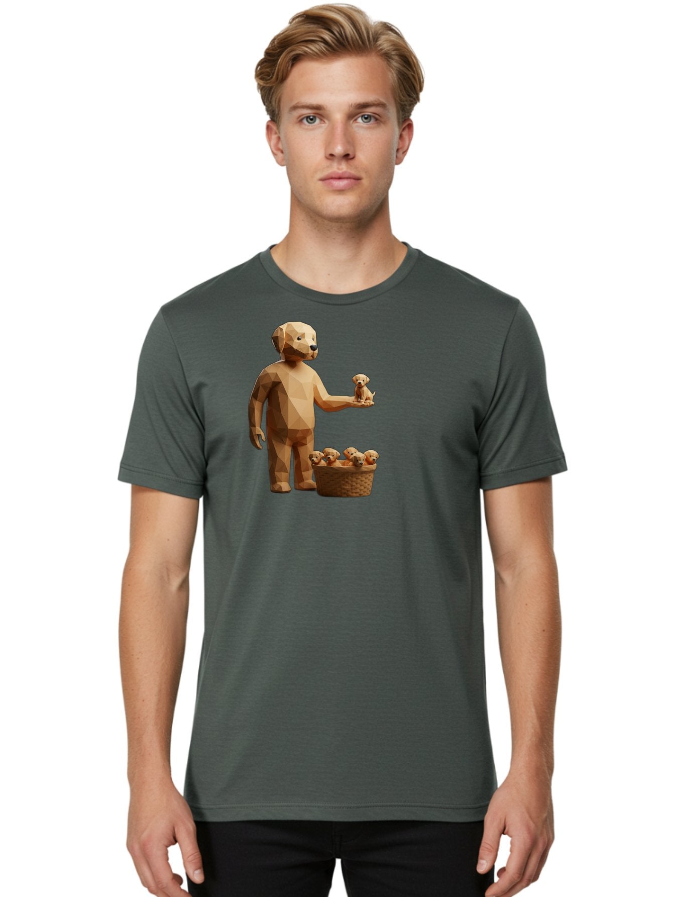 Dog-And-Puppies Men'S Graphic Tee, 100% Cotton, Comfortable Casual Summer Wear, Machine Washable, Vintage Camera, Old Camera, Antique Camera, Black Camera, Classic Photography, Photography Equipment, Nostalgic Device, Film Camera, Camera Art Bah939 25