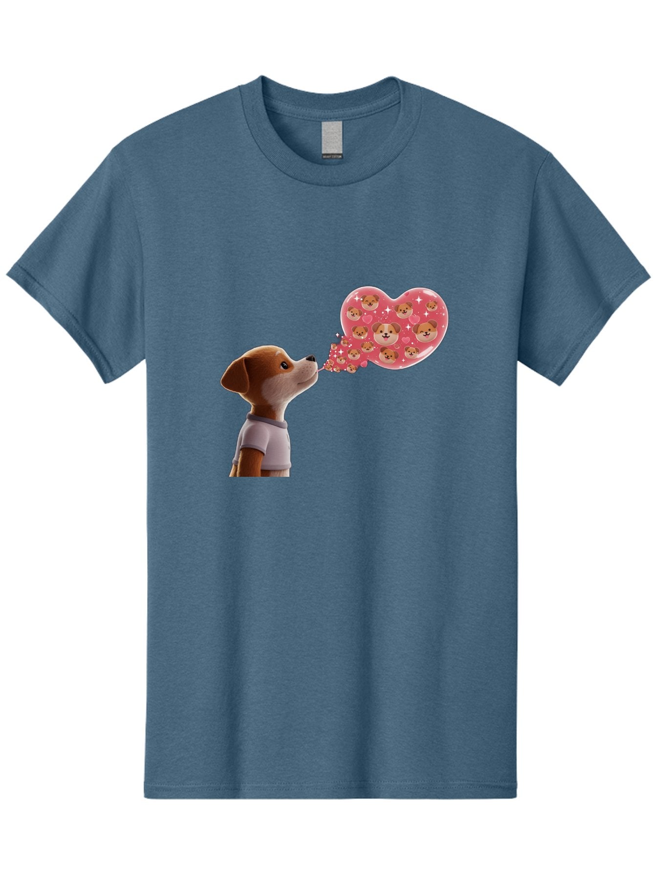 Dog-Blowing-Heart-Kisses Men'S Graphic Tee, 100% Cotton, Comfortable Casual Summer Wear, Machine Washable, Vintage Camera, Old Camera, Antique Camera, Black Camera, Classic Photography, Photography Equipment, Nostalgic Device, Film Camera, Bah940 15