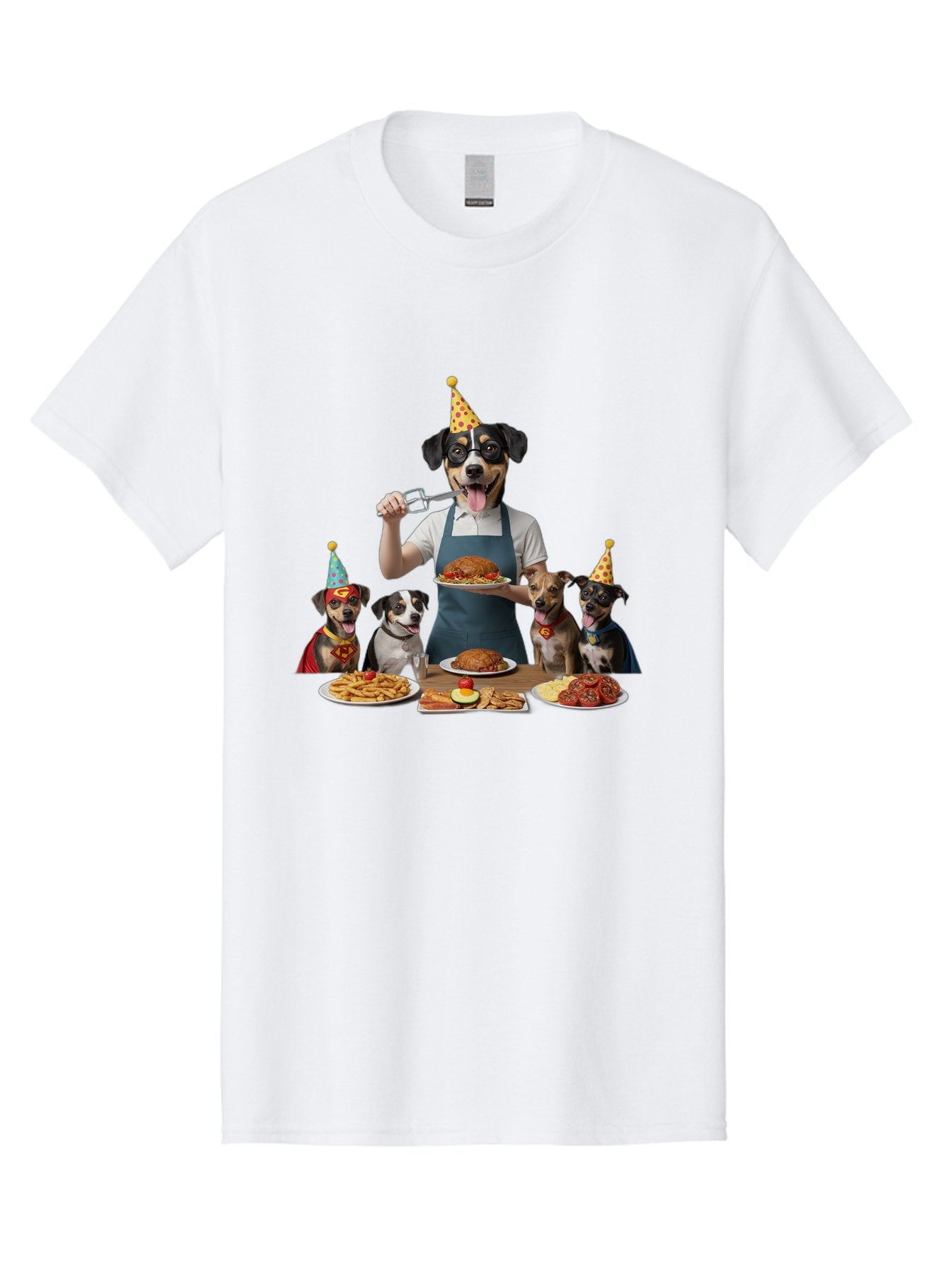 Dog-In-Apron Men'S Graphic Tee, 100% Cotton, Comfortable Casual Summer Wear, Machine Washable, Vintage Camera, Old Camera, Antique Camera, Black Camera, Classic Photography, Photography Equipment, Nostalgic Device, Film Camera, Camera Art Bah942 5