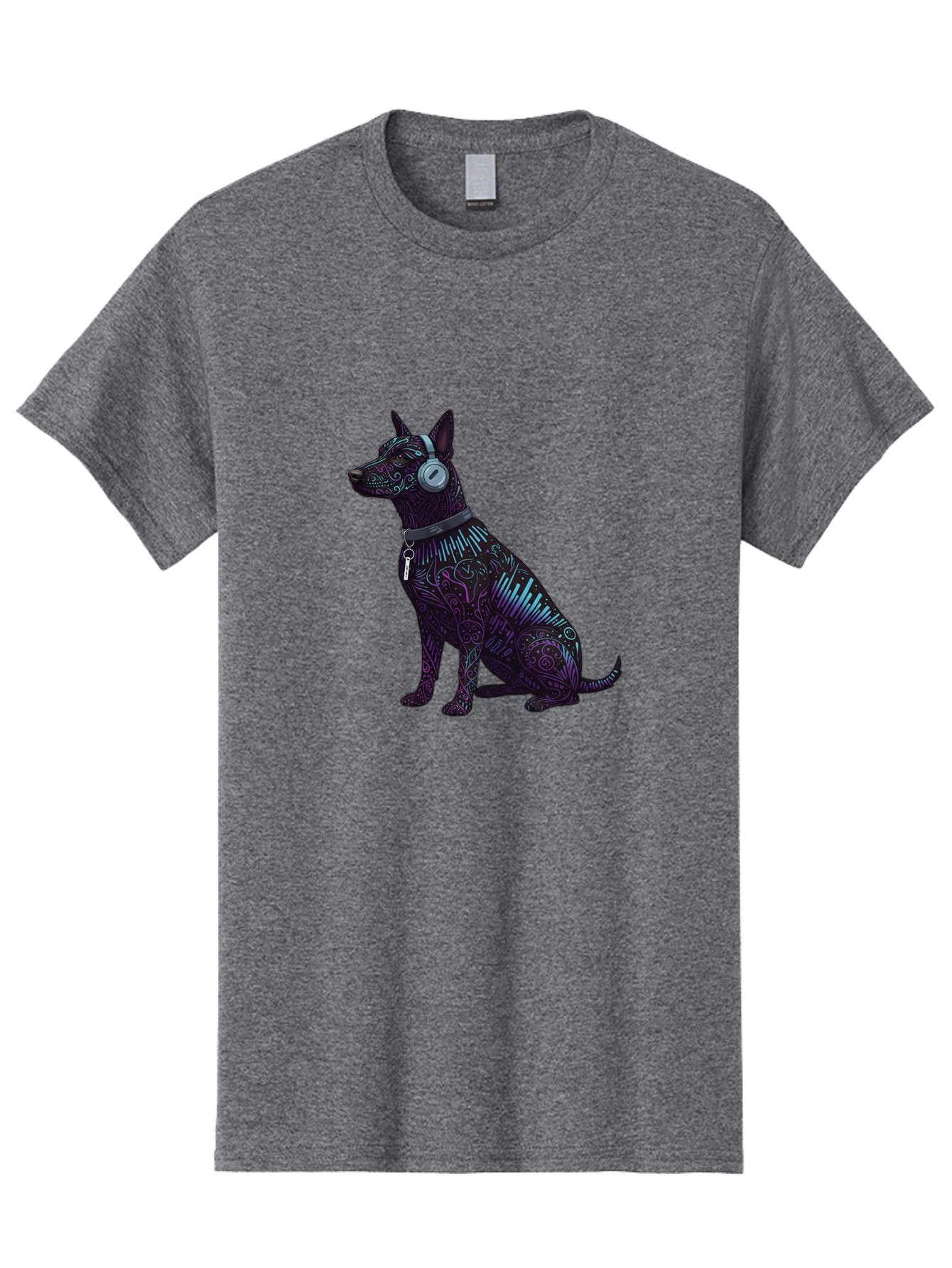 Dog-Wearing-Headphones-1 Men'S Graphic Tee, 100% Cotton, Comfortable Casual Summer Wear, Machine Washable, Vintage Camera, Old Camera, Antique Camera, Black Camera, Classic Photography, Photography Equipment, Nostalgic Device, Film Camera, Bah944 6