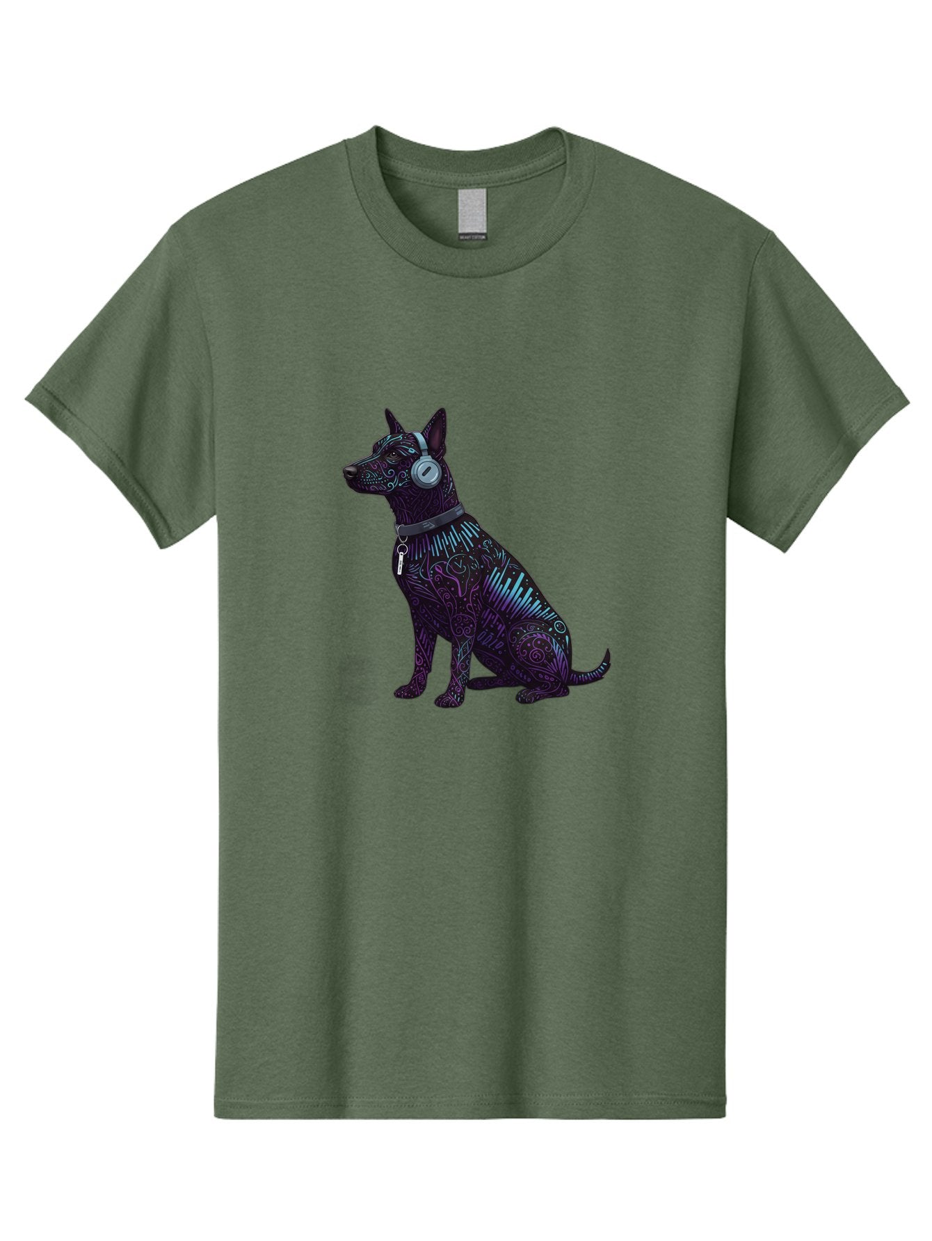 Dog-Wearing-Headphones-1 Men'S Graphic Tee, 100% Cotton, Comfortable Casual Summer Wear, Machine Washable, Vintage Camera, Old Camera, Antique Camera, Black Camera, Classic Photography, Photography Equipment, Nostalgic Device, Film Camera, Bah944 7