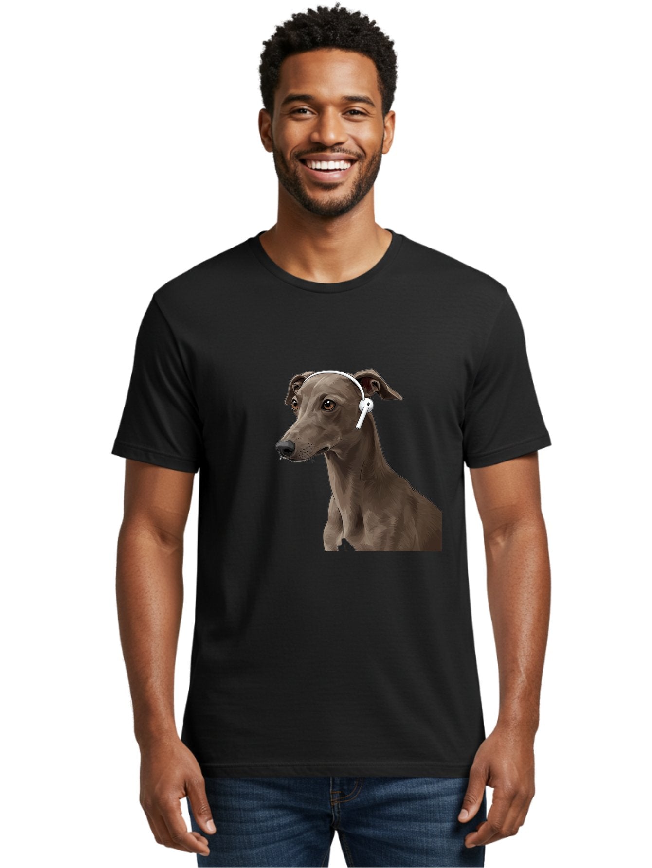 Dog-Wearing-Headphones Men'S Graphic Tee, 100% Cotton, Comfortable Casual Summer Wear, Machine Washable, Vintage Camera, Old Camera, Antique Camera, Black Camera, Classic Photography, Photography Equipment, Nostalgic Device, Film Camera, Bah945 28