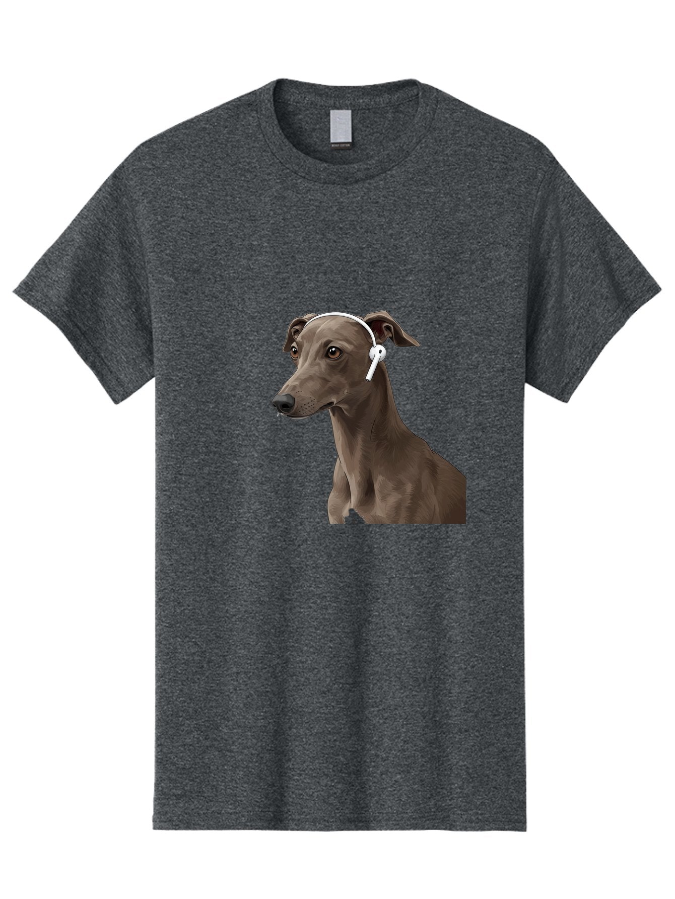 Dog-Wearing-Headphones Men'S Graphic Tee, 100% Cotton, Comfortable Casual Summer Wear, Machine Washable, Vintage Camera, Old Camera, Antique Camera, Black Camera, Classic Photography, Photography Equipment, Nostalgic Device, Film Camera, Bah945