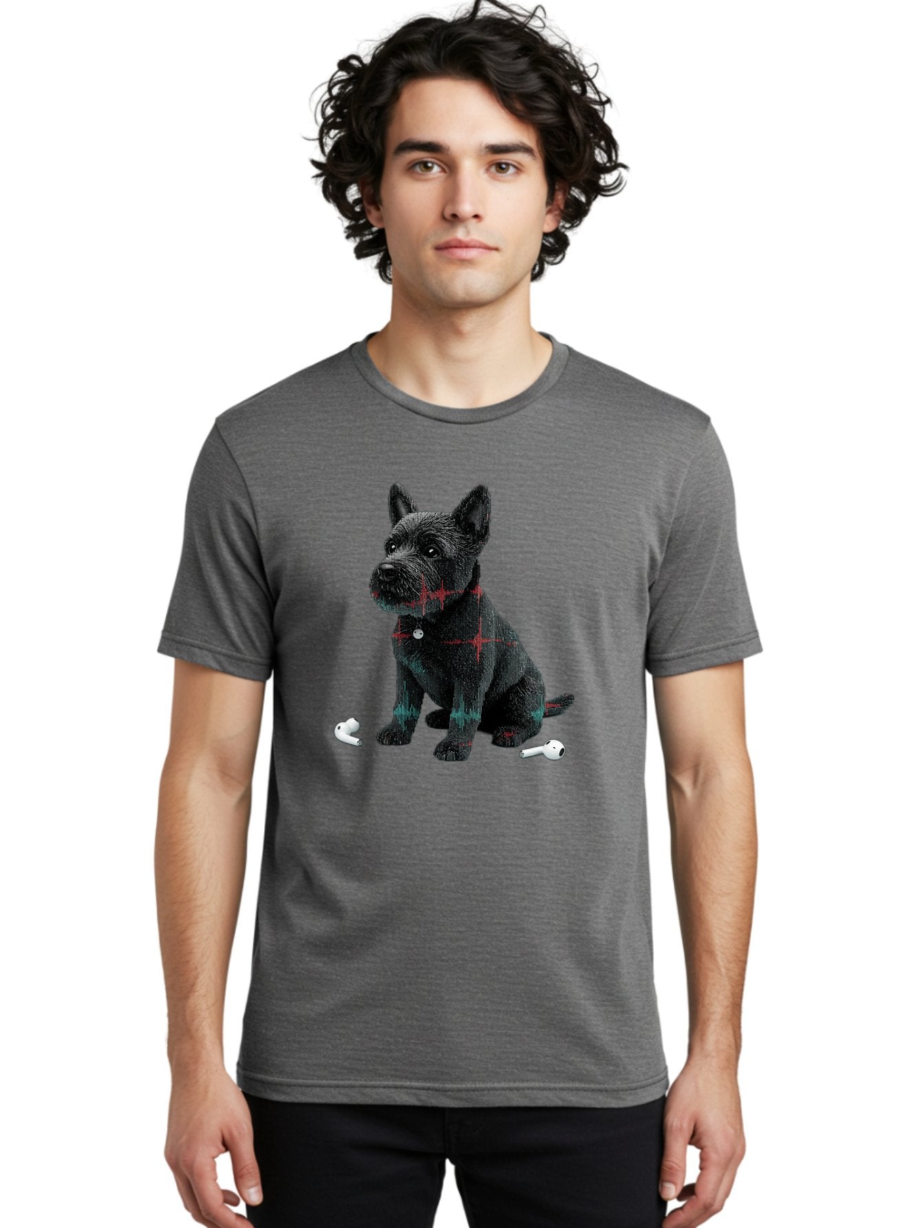 Dog-With-Earbuds Men'S Graphic Tee, 100% Cotton, Comfortable Casual Summer Wear, Machine Washable, Vintage Camera, Old Camera, Antique Camera, Black Camera, Classic Photography, Photography Equipment, Nostalgic Device, Film Camera, Camera Art Bah947 29