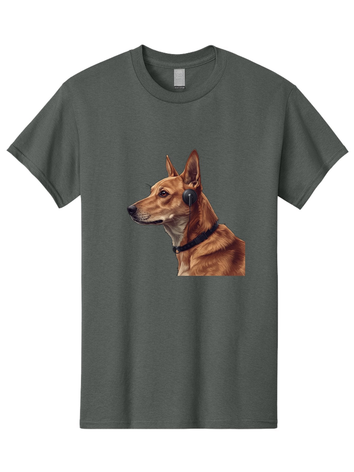 Dog-With-Headphones-2 Men'S Graphic Tee, 100% Cotton, Comfortable Casual Summer Wear, Machine Washable, Vintage Camera, Old Camera, Antique Camera, Black Camera, Classic Photography, Photography Equipment, Nostalgic Device, Film Camera, Bah949 12