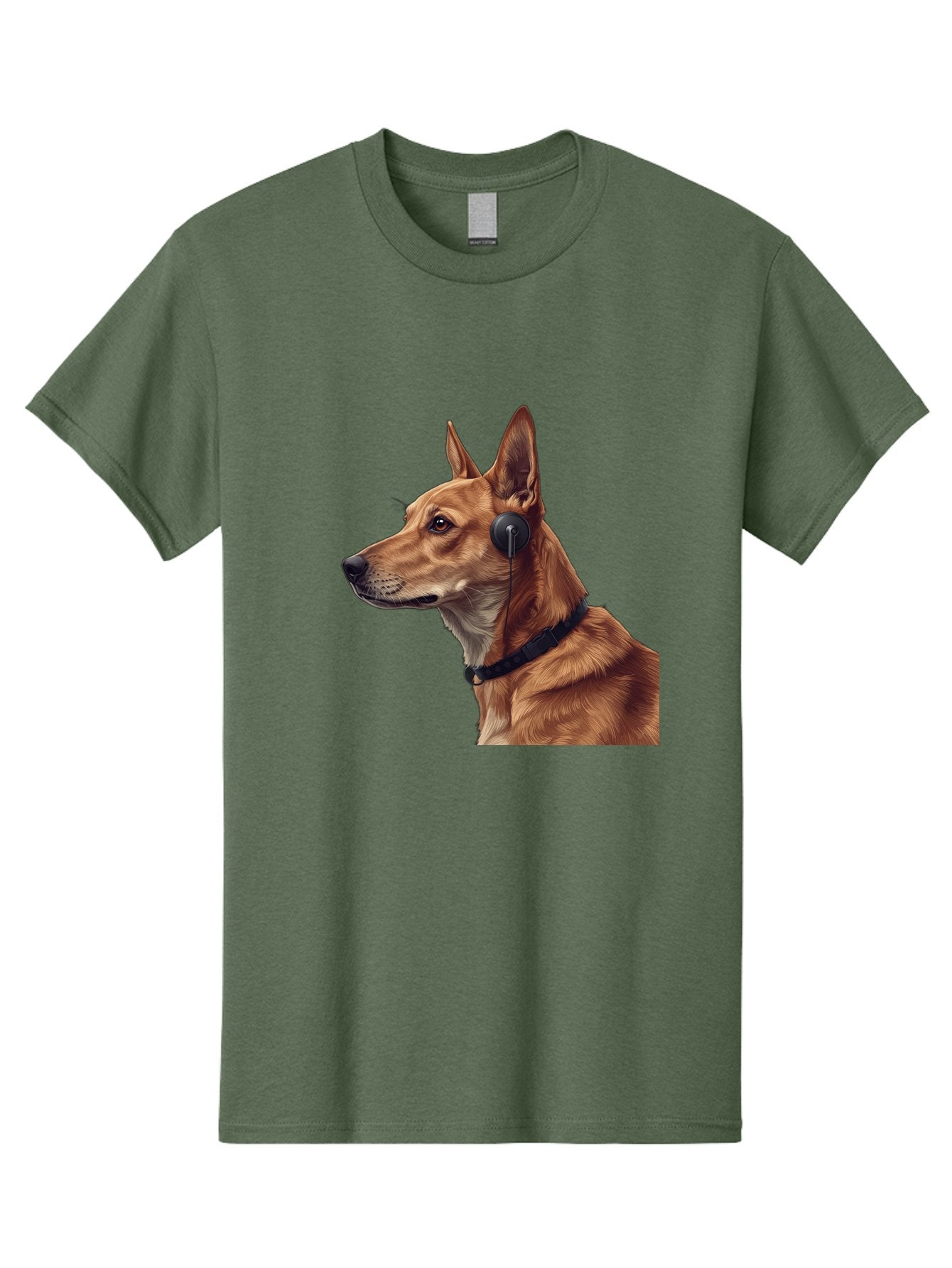 Dog-With-Headphones-2 Men'S Graphic Tee, 100% Cotton, Comfortable Casual Summer Wear, Machine Washable, Vintage Camera, Old Camera, Antique Camera, Black Camera, Classic Photography, Photography Equipment, Nostalgic Device, Film Camera, Bah949 5