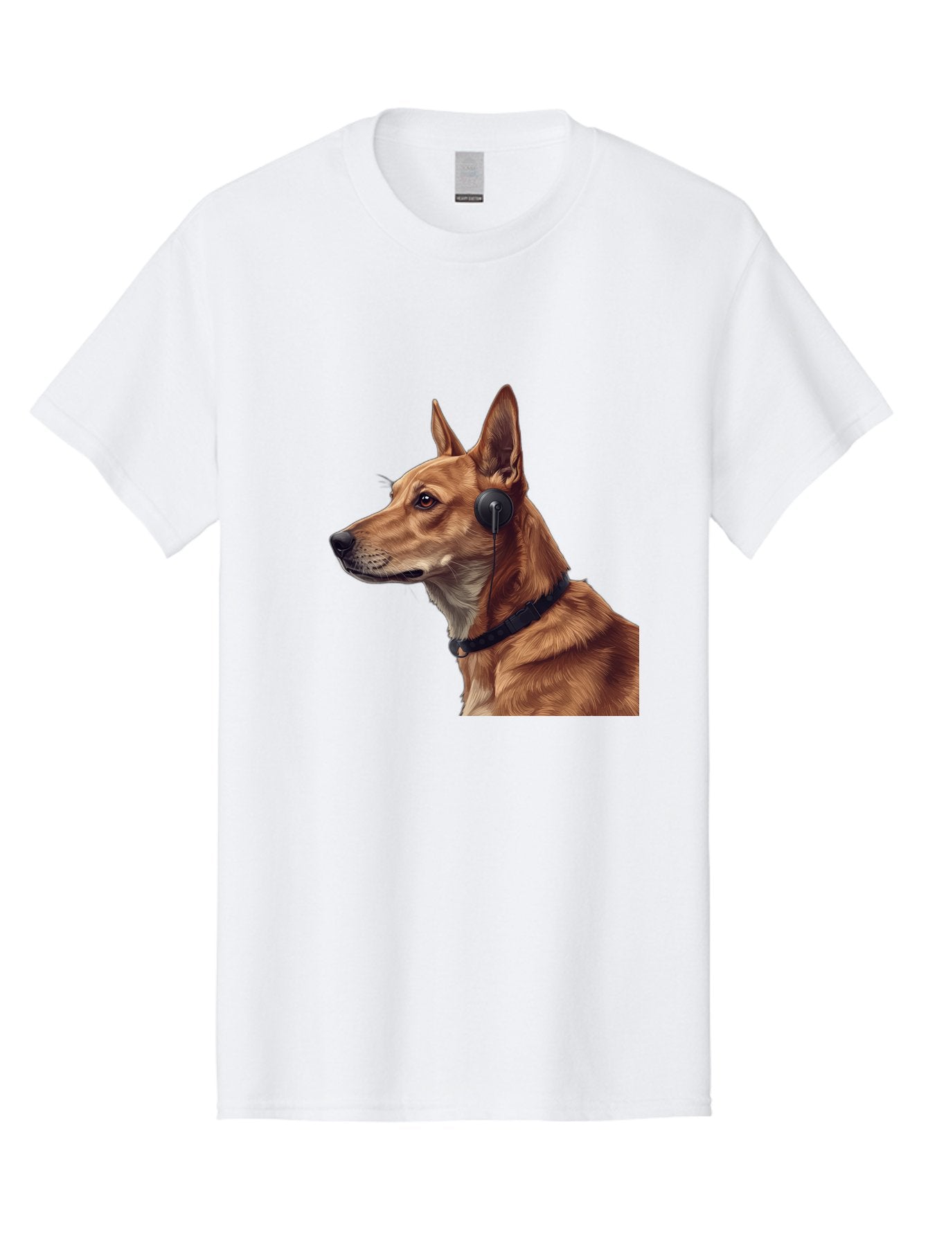 Dog-With-Headphones-2 Men'S Graphic Tee, 100% Cotton, Comfortable Casual Summer Wear, Machine Washable, Vintage Camera, Old Camera, Antique Camera, Black Camera, Classic Photography, Photography Equipment, Nostalgic Device, Film Camera, Bah949 9