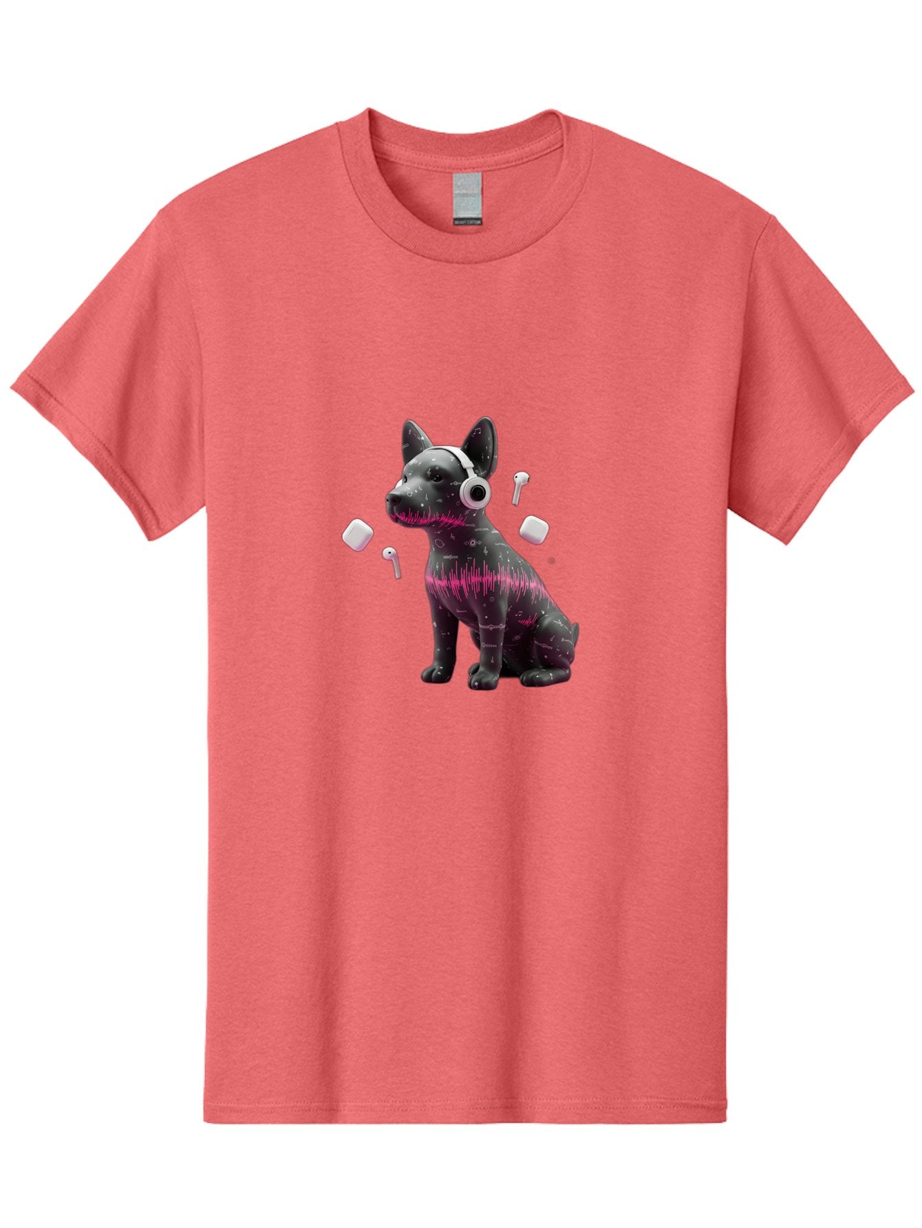 Dog-With-Headphones Men'S Graphic Tee, 100% Cotton, Comfortable Casual Summer Wear, Machine Washable, Vintage Camera, Old Camera, Antique Camera, Black Camera, Classic Photography, Photography Equipment, Nostalgic Device, Film Camera, Bah950 8