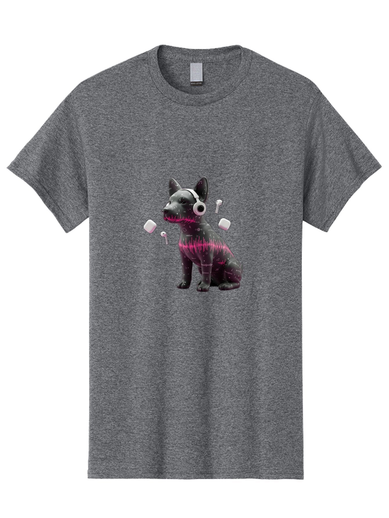 Dog-With-Headphones Men'S Graphic Tee, 100% Cotton, Comfortable Casual Summer Wear, Machine Washable, Vintage Camera, Old Camera, Antique Camera, Black Camera, Classic Photography, Photography Equipment, Nostalgic Device, Film Camera, Bah950 3