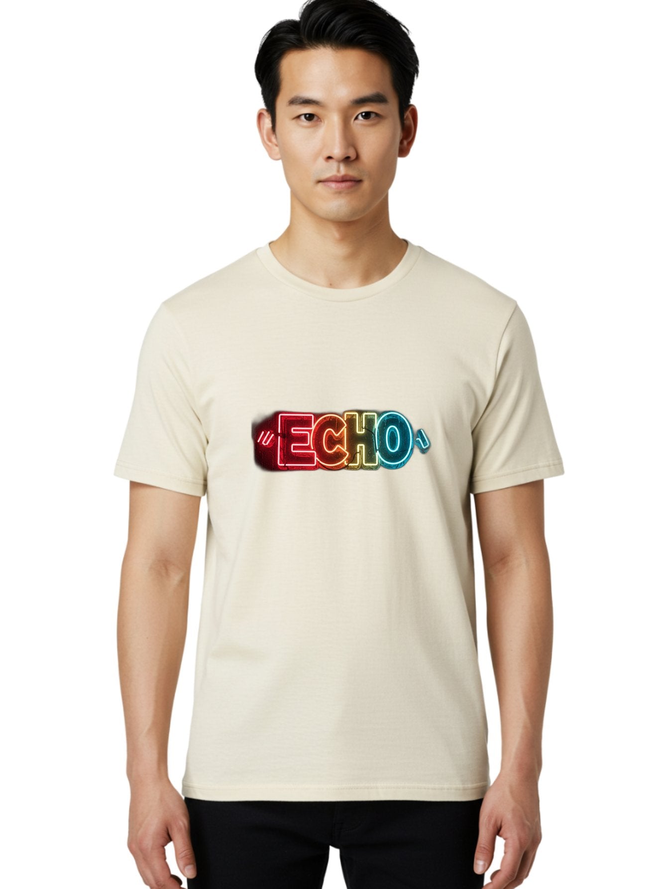 Echo Men'S Graphic Tee, 100% Cotton, Comfortable Casual Summer Wear, Machine Washable, Vintage Camera, Old Camera, Antique Camera, Black Camera, Classic Photography, Photography Equipment, Nostalgic Device, Film Camera, Camera Art Bah956 16