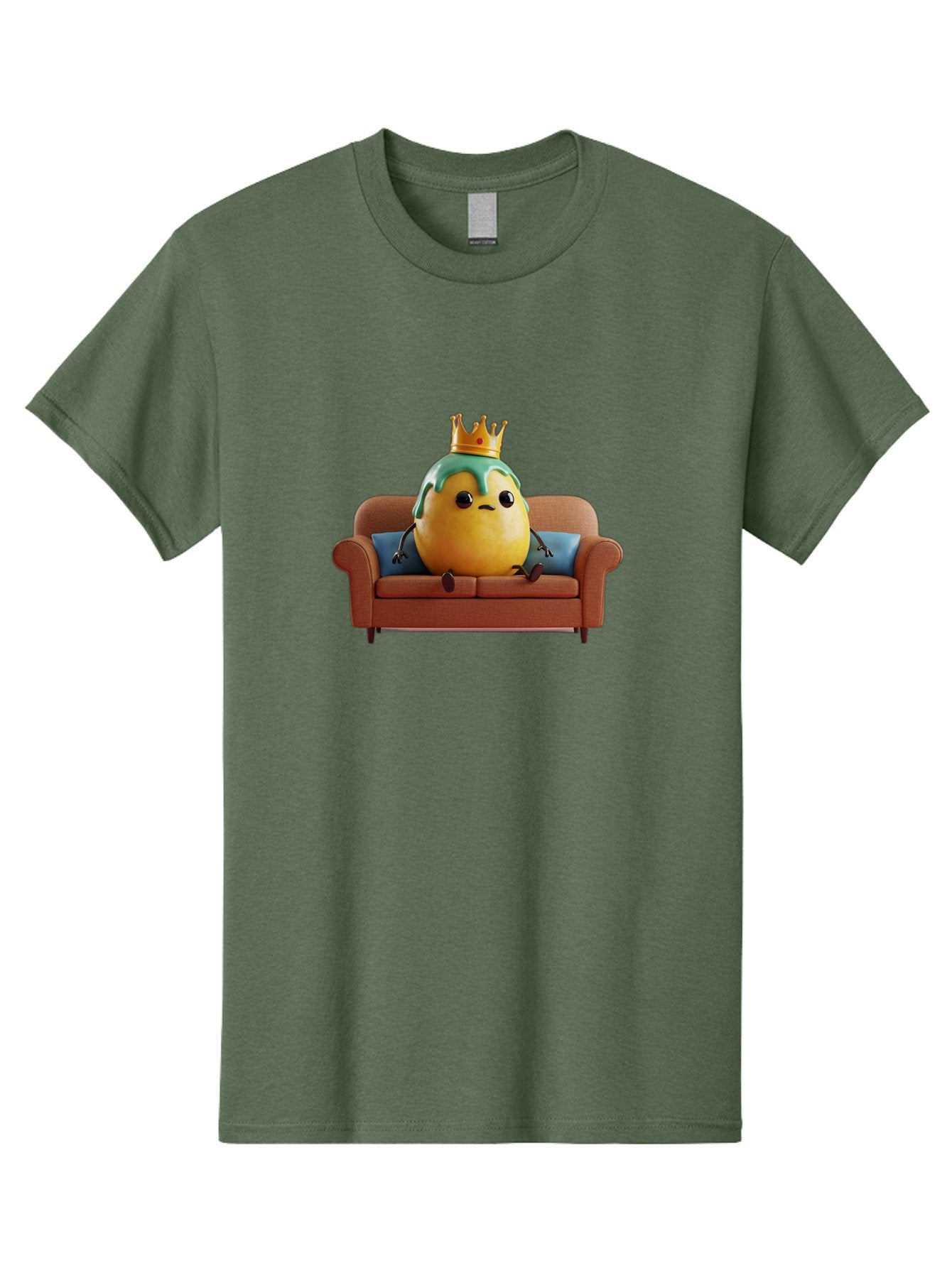 Egg-King-On-Sofa Men'S Graphic Tee, 100% Cotton, Comfortable Casual Summer Wear, Machine Washable, Vintage Camera, Old Camera, Antique Camera, Black Camera, Classic Photography, Photography Equipment, Nostalgic Device, Film Camera, Camera Art Bah961 9