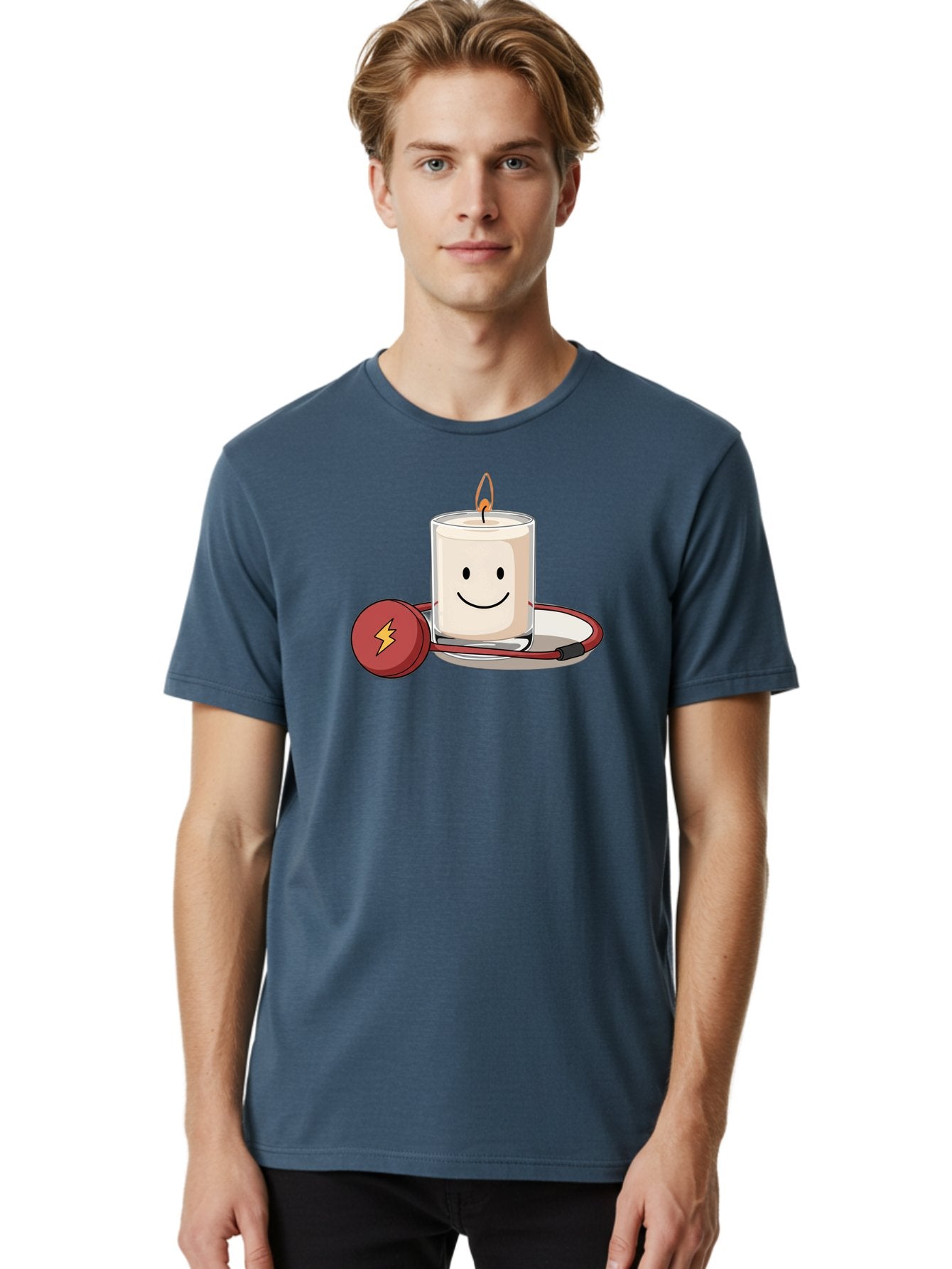 Electric-Candle-1 Men'S Graphic Tee, 100% Cotton, Comfortable Casual Summer Wear, Machine Washable, Vintage Camera, Old Camera, Antique Camera, Black Camera, Classic Photography, Photography Equipment, Nostalgic Device, Film Camera, Camera Art Bah964 20