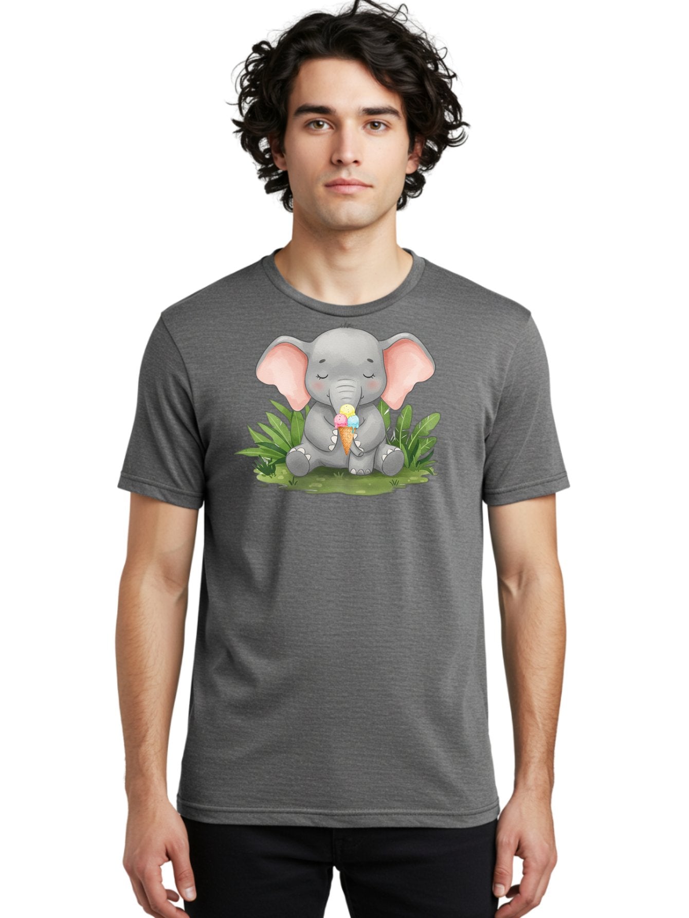 Elephant-With-Ice-Cream Men'S Graphic Tee, 100% Cotton, Comfortable Casual Summer Wear, Machine Washable, Vintage Camera, Old Camera, Antique Camera, Black Camera, Classic Photography, Photography Equipment, Nostalgic Device, Film Camera, Bah973 29