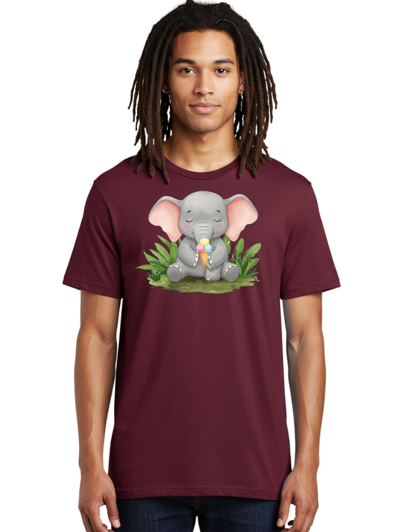 Elephant-With-Ice-Cream Men'S Graphic Tee, 100% Cotton, Comfortable Casual Summer Wear, Machine Washable, Vintage Camera, Old Camera, Antique Camera, Black Camera, Classic Photography, Photography Equipment, Nostalgic Device, Film Camera, Bah973 20