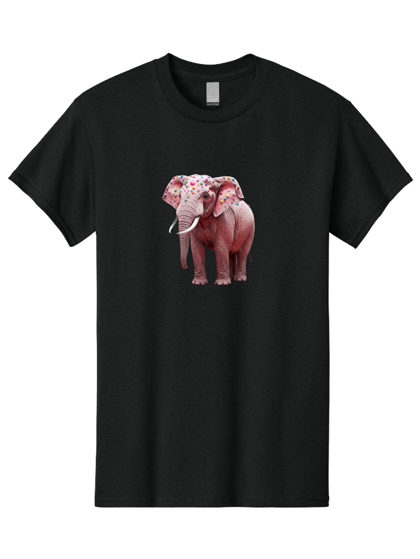 Elephant-With-Sprinkles Men'S Graphic Tee, 100% Cotton, Comfortable Casual Summer Wear, Machine Washable, Vintage Camera, Old Camera, Antique Camera, Black Camera, Classic Photography, Photography Equipment, Nostalgic Device, Film Camera, Bah975