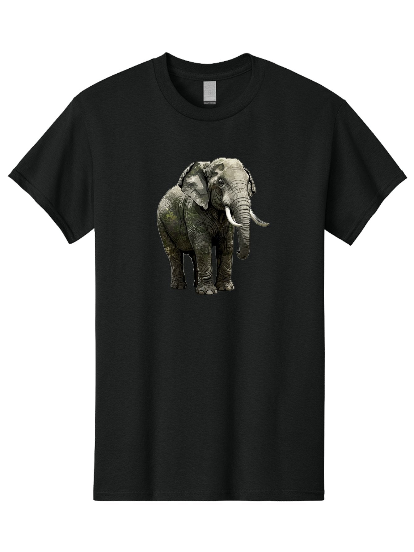 Elephant Men'S Graphic Tee, 100% Cotton, Comfortable Casual Summer Wear, Machine Washable, Vintage Camera, Old Camera, Antique Camera, Black Camera, Classic Photography, Photography Equipment, Nostalgic Device, Film Camera, Camera Art Bah976 6