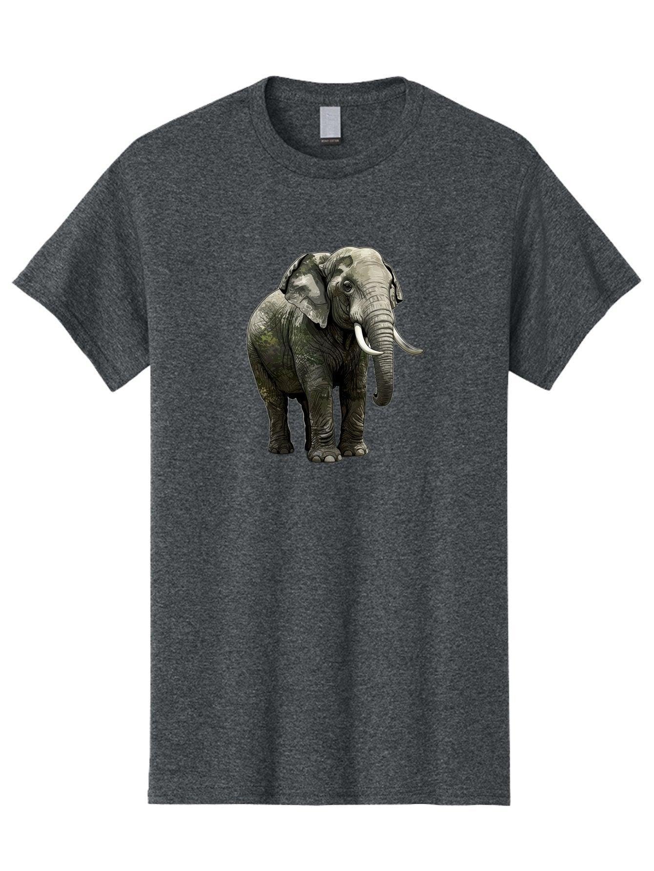 Elephant Men'S Graphic Tee, 100% Cotton, Comfortable Casual Summer Wear, Machine Washable, Vintage Camera, Old Camera, Antique Camera, Black Camera, Classic Photography, Photography Equipment, Nostalgic Device, Film Camera, Camera Art Bah976 3