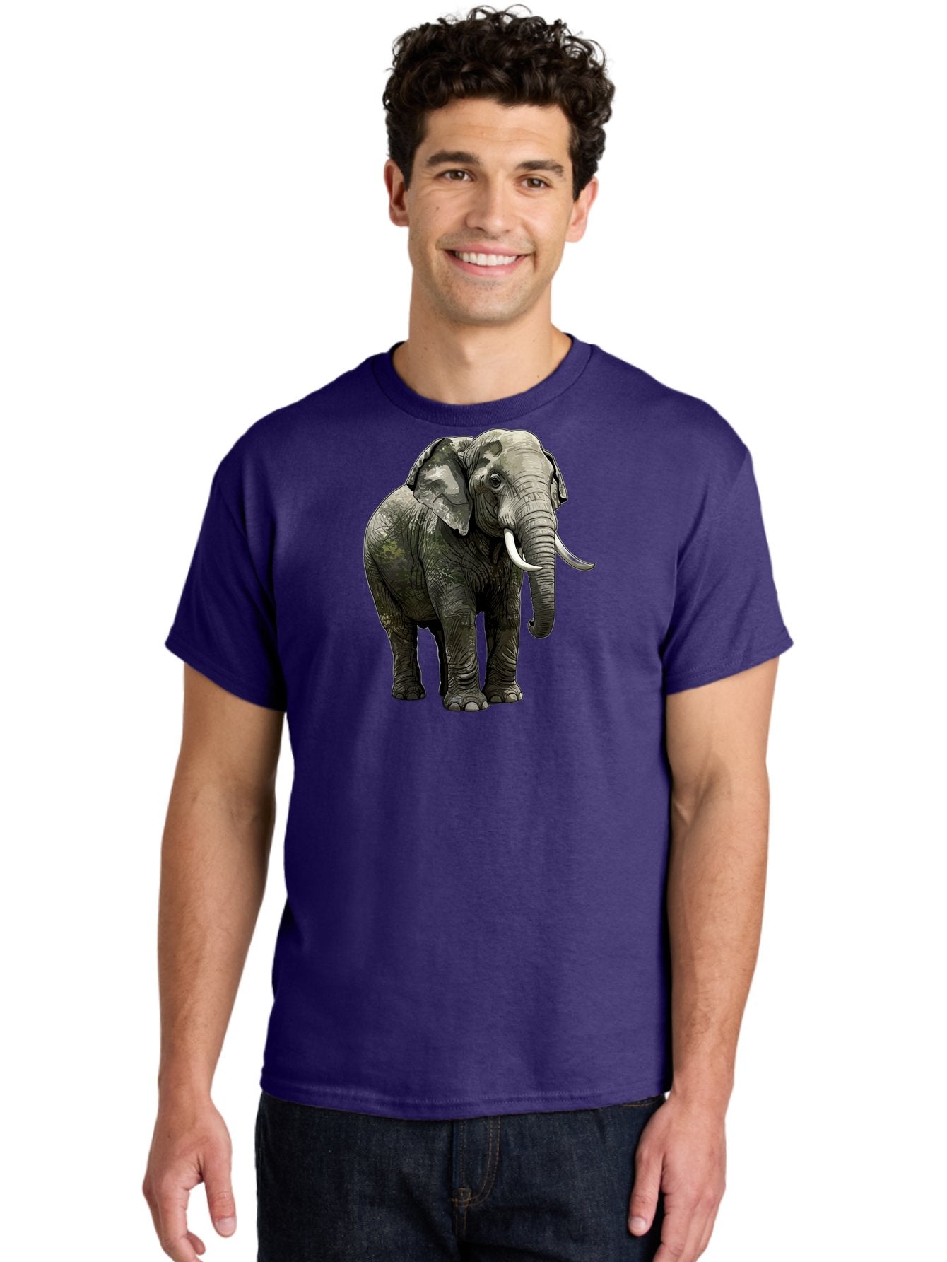 Elephant Men'S Graphic Tee, 100% Cotton, Comfortable Casual Summer Wear, Machine Washable, Vintage Camera, Old Camera, Antique Camera, Black Camera, Classic Photography, Photography Equipment, Nostalgic Device, Film Camera, Camera Art Bah976 21