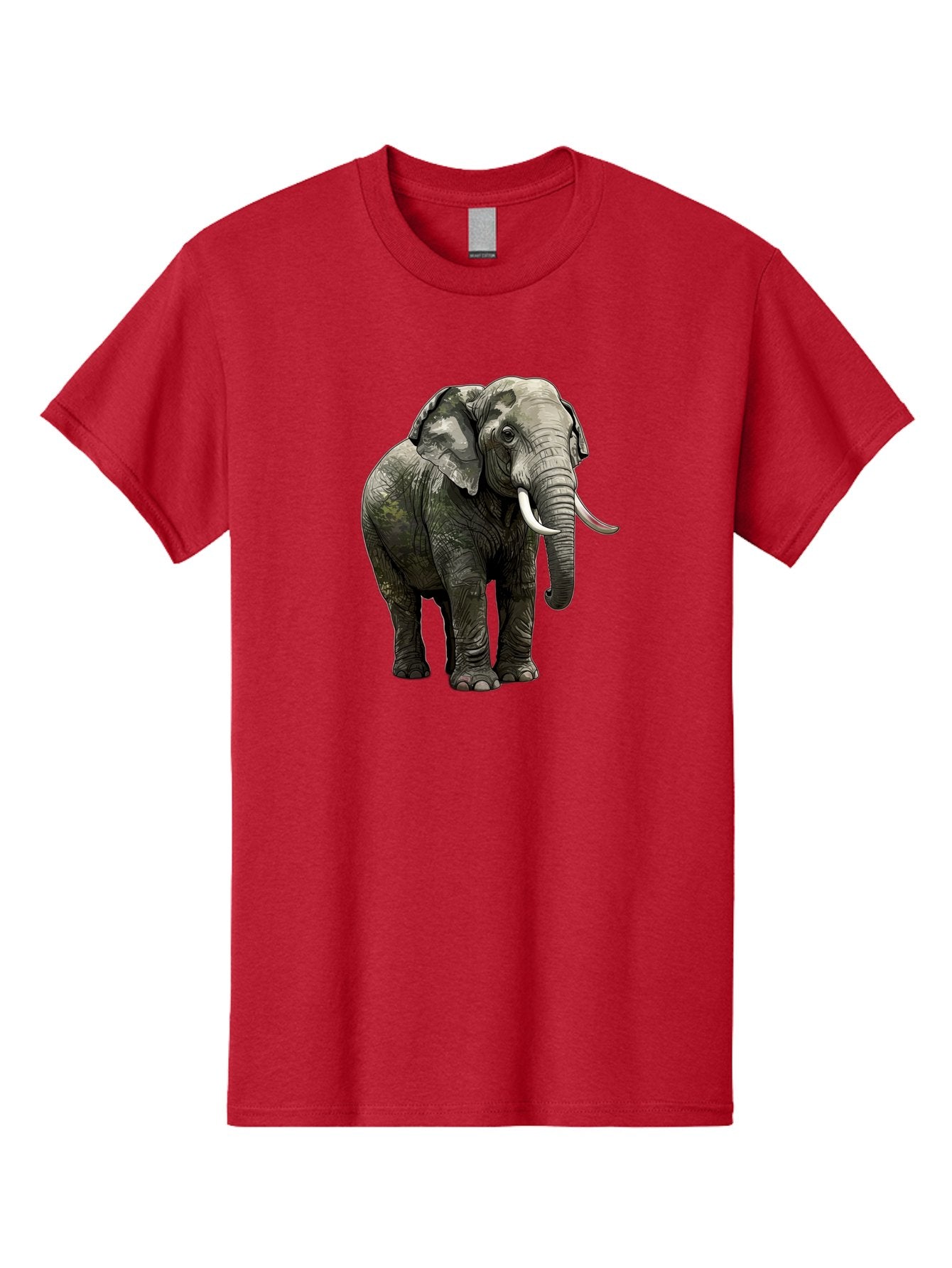 Elephant Men'S Graphic Tee, 100% Cotton, Comfortable Casual Summer Wear, Machine Washable, Vintage Camera, Old Camera, Antique Camera, Black Camera, Classic Photography, Photography Equipment, Nostalgic Device, Film Camera, Camera Art Bah976