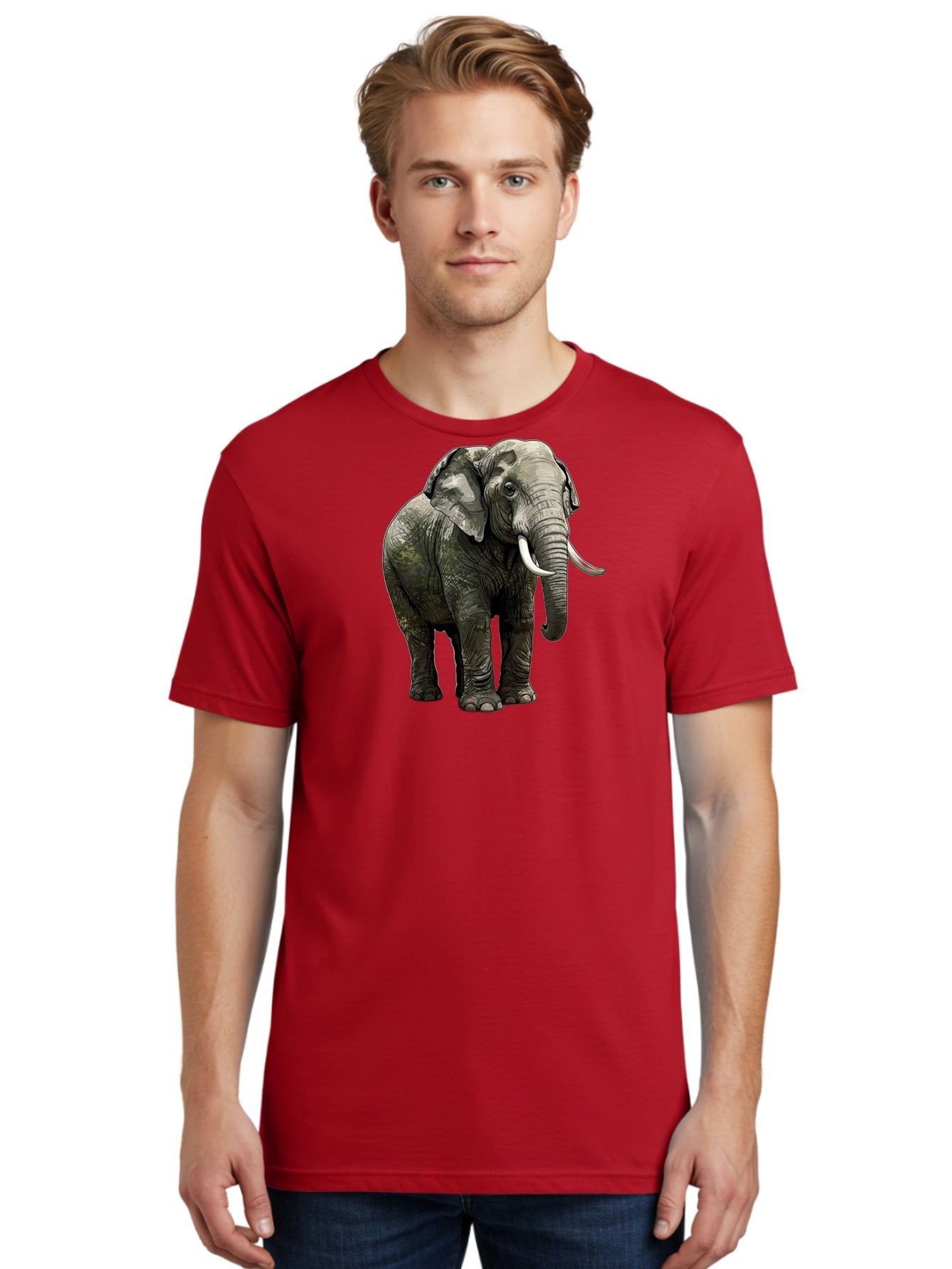 Elephant Men'S Graphic Tee, 100% Cotton, Comfortable Casual Summer Wear, Machine Washable, Vintage Camera, Old Camera, Antique Camera, Black Camera, Classic Photography, Photography Equipment, Nostalgic Device, Film Camera, Camera Art Bah976 19