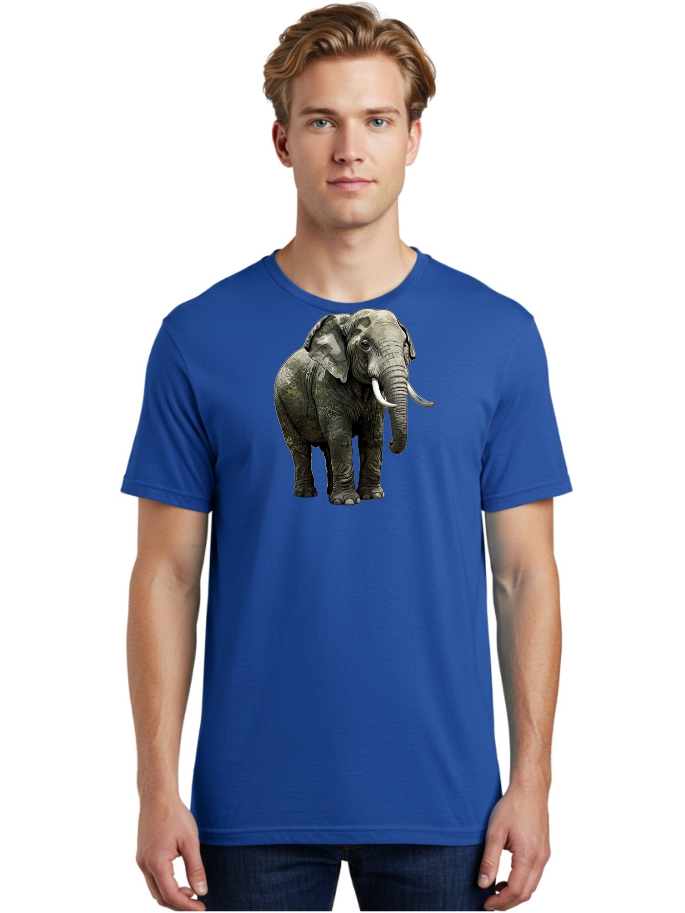 Elephant Men'S Graphic Tee, 100% Cotton, Comfortable Casual Summer Wear, Machine Washable, Vintage Camera, Old Camera, Antique Camera, Black Camera, Classic Photography, Photography Equipment, Nostalgic Device, Film Camera, Camera Art Bah976 25