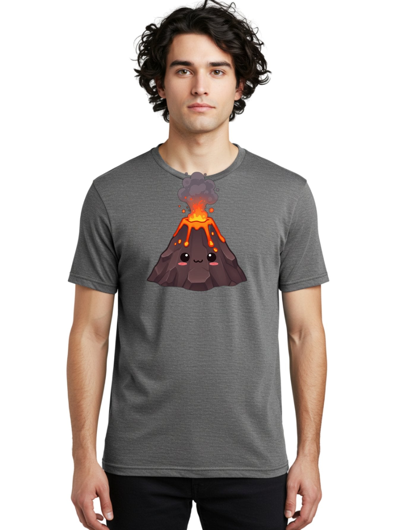 Erupting-Volcano-1 Men'S Graphic Tee, 100% Cotton, Comfortable Casual Summer Wear, Machine Washable, Vintage Camera, Old Camera, Antique Camera, Black Camera, Classic Photography, Photography Equipment, Nostalgic Device, Film Camera, Bah977 16