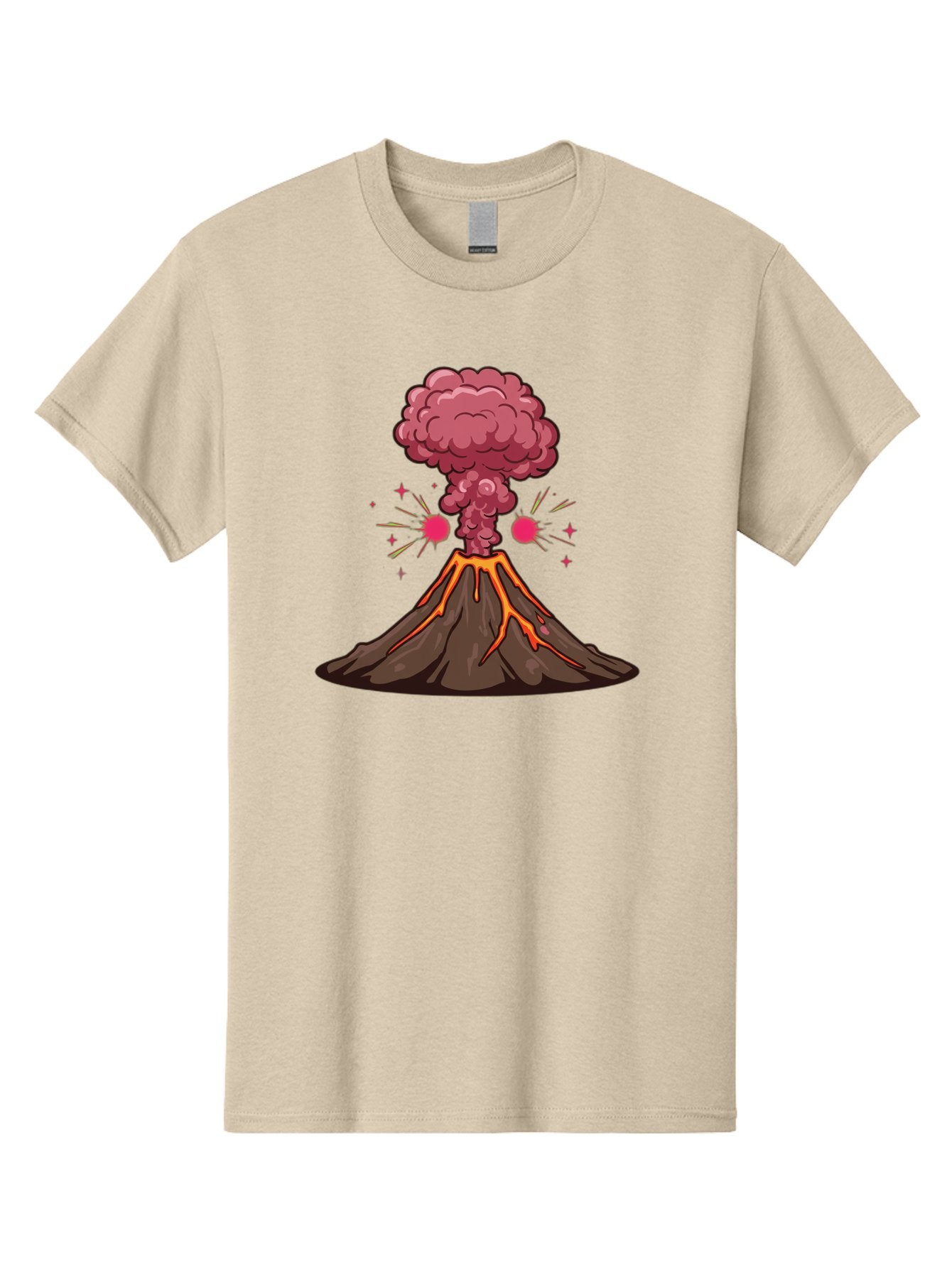 Erupting-Volcano-10 Men'S Graphic Tee, 100% Cotton, Comfortable Casual Summer Wear, Machine Washable, Vintage Camera, Old Camera, Antique Camera, Black Camera, Classic Photography, Photography Equipment, Nostalgic Device, Film Camera, Bah978