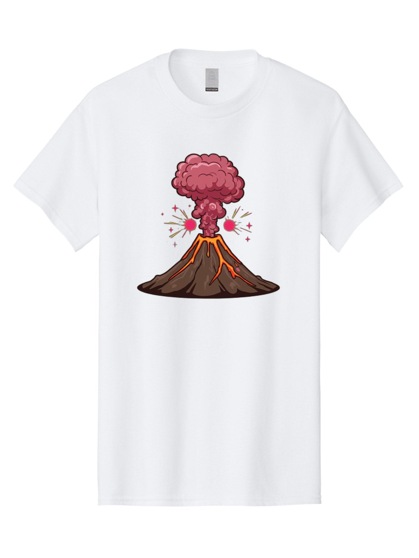 Erupting-Volcano-10 Men'S Graphic Tee, 100% Cotton, Comfortable Casual Summer Wear, Machine Washable, Vintage Camera, Old Camera, Antique Camera, Black Camera, Classic Photography, Photography Equipment, Nostalgic Device, Film Camera, Bah978 5