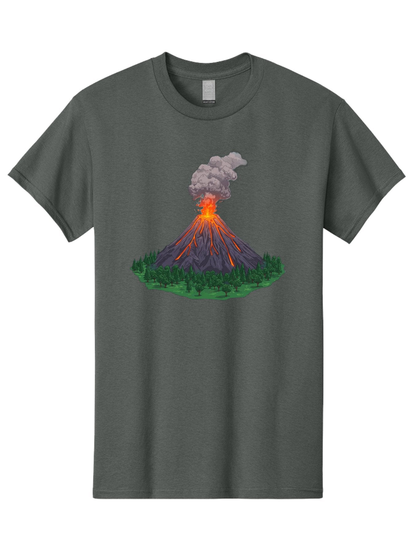 Erupting-Volcano-12 Men'S Graphic Tee, 100% Cotton, Comfortable Casual Summer Wear, Machine Washable, Vintage Camera, Old Camera, Antique Camera, Black Camera, Classic Photography, Photography Equipment, Nostalgic Device, Film Camera, Bah980 10