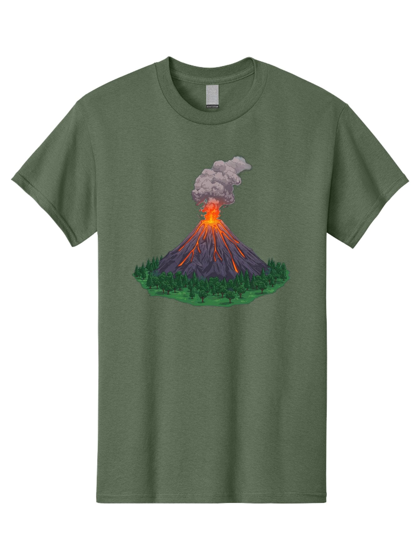 Erupting-Volcano-12 Men'S Graphic Tee, 100% Cotton, Comfortable Casual Summer Wear, Machine Washable, Vintage Camera, Old Camera, Antique Camera, Black Camera, Classic Photography, Photography Equipment, Nostalgic Device, Film Camera, Bah980 5