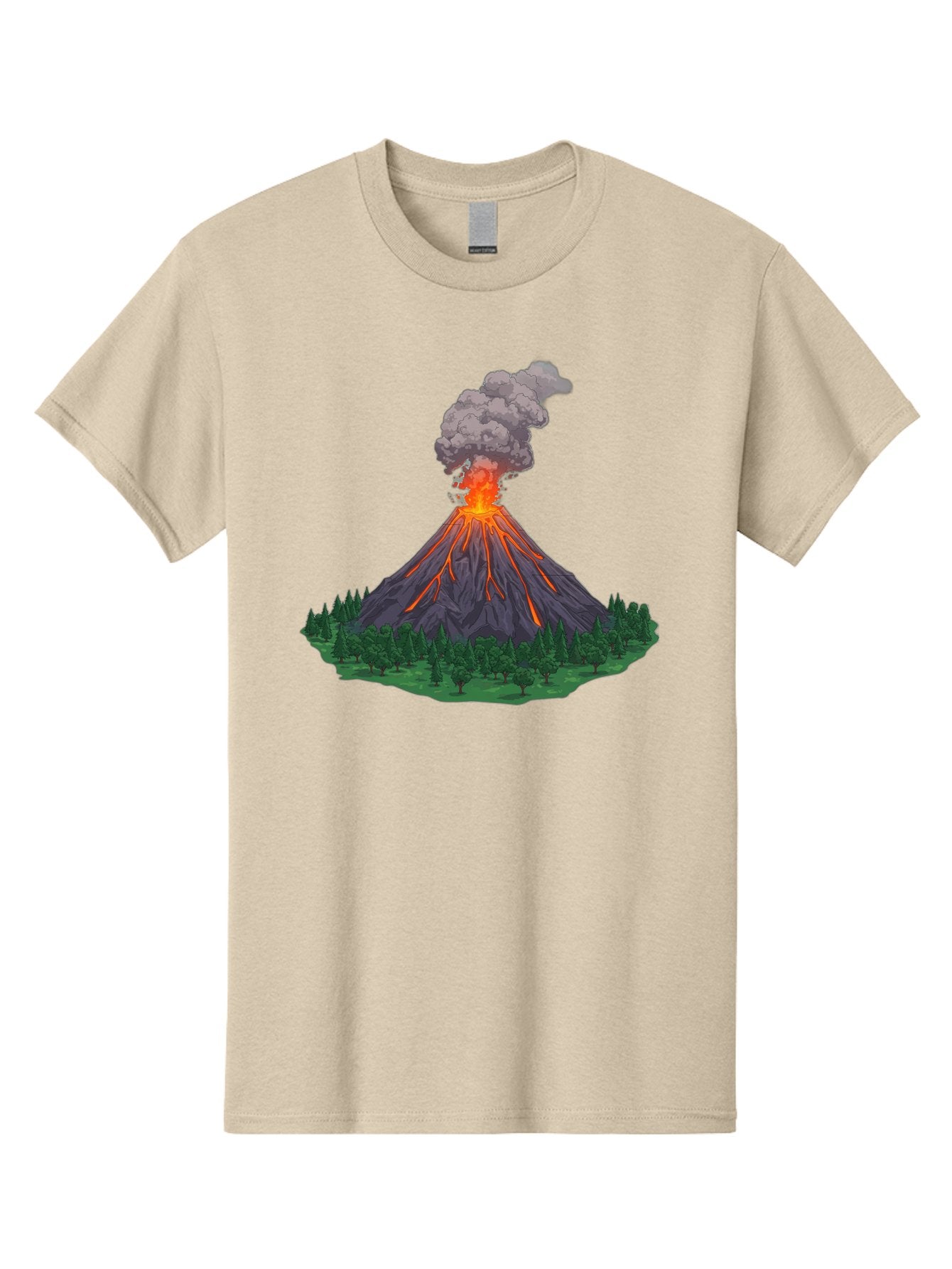 Erupting-Volcano-12 Men'S Graphic Tee, 100% Cotton, Comfortable Casual Summer Wear, Machine Washable, Vintage Camera, Old Camera, Antique Camera, Black Camera, Classic Photography, Photography Equipment, Nostalgic Device, Film Camera, Bah980 8