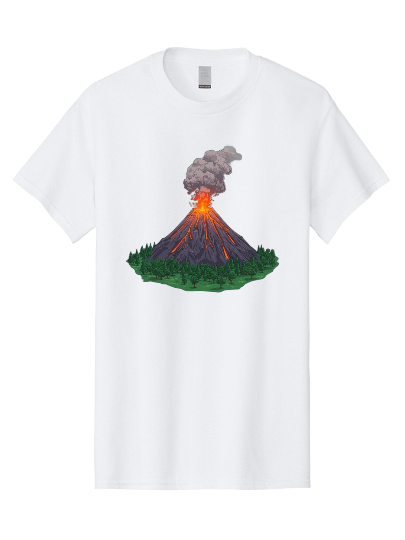 Erupting-Volcano-12 Men'S Graphic Tee, 100% Cotton, Comfortable Casual Summer Wear, Machine Washable, Vintage Camera, Old Camera, Antique Camera, Black Camera, Classic Photography, Photography Equipment, Nostalgic Device, Film Camera, Bah980 12