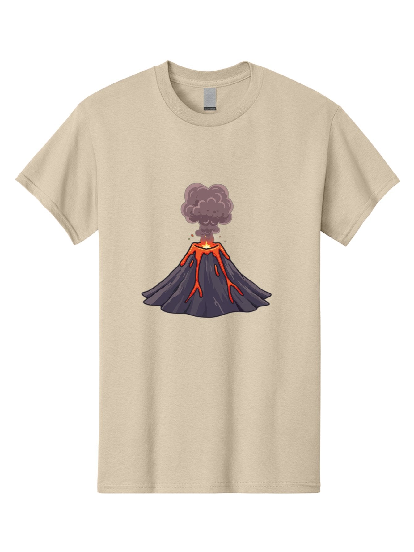 Erupting-Volcano-2 Men'S Graphic Tee, 100% Cotton, Comfortable Casual Summer Wear, Machine Washable, Vintage Camera, Old Camera, Antique Camera, Black Camera, Classic Photography, Photography Equipment, Nostalgic Device, Film Camera, Bah985 10