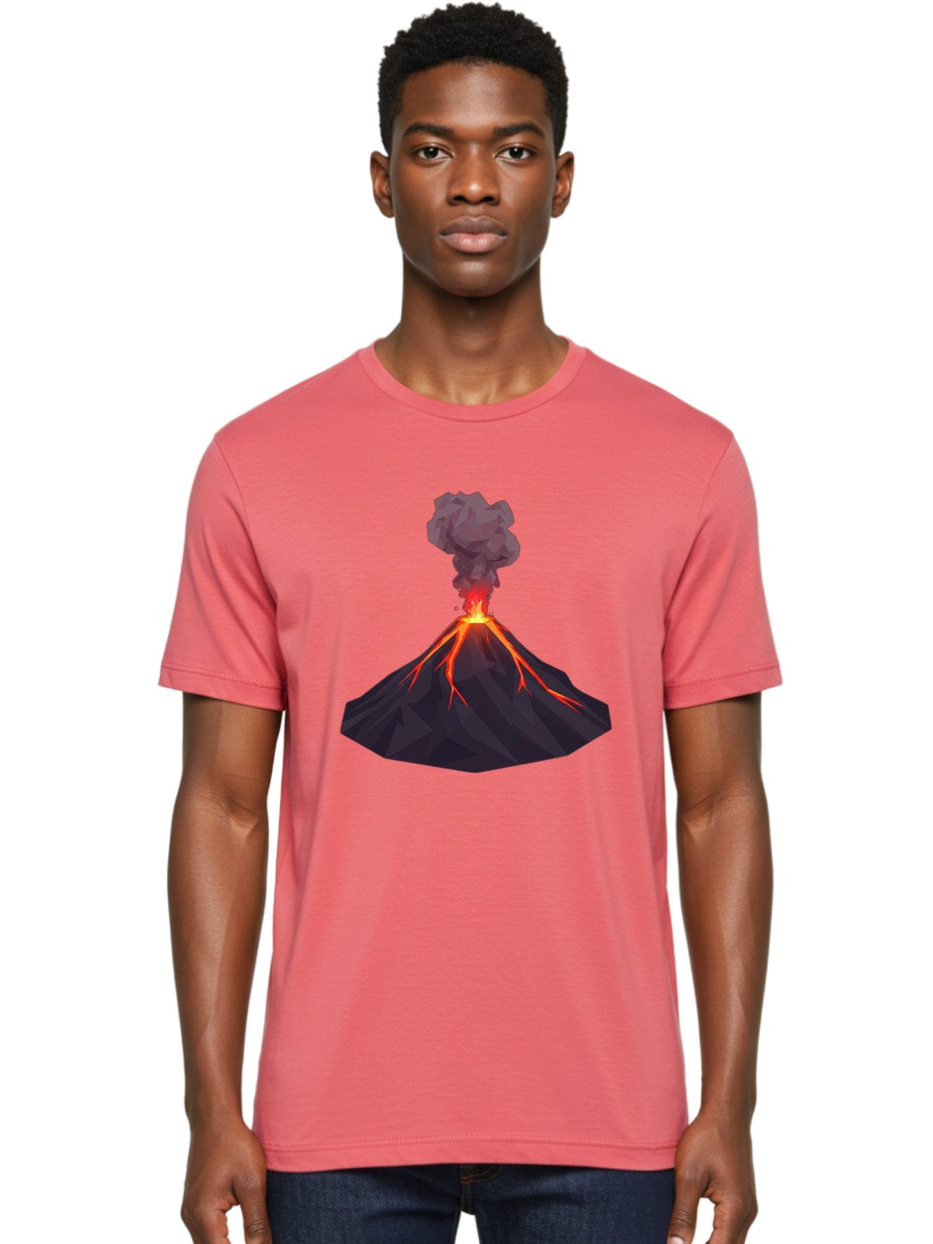 Erupting-Volcano-6 Men'S Graphic Tee, 100% Cotton, Comfortable Casual Summer Wear, Machine Washable, Vintage Camera, Old Camera, Antique Camera, Black Camera, Classic Photography, Photography Equipment, Nostalgic Device, Film Camera, Bah989 30