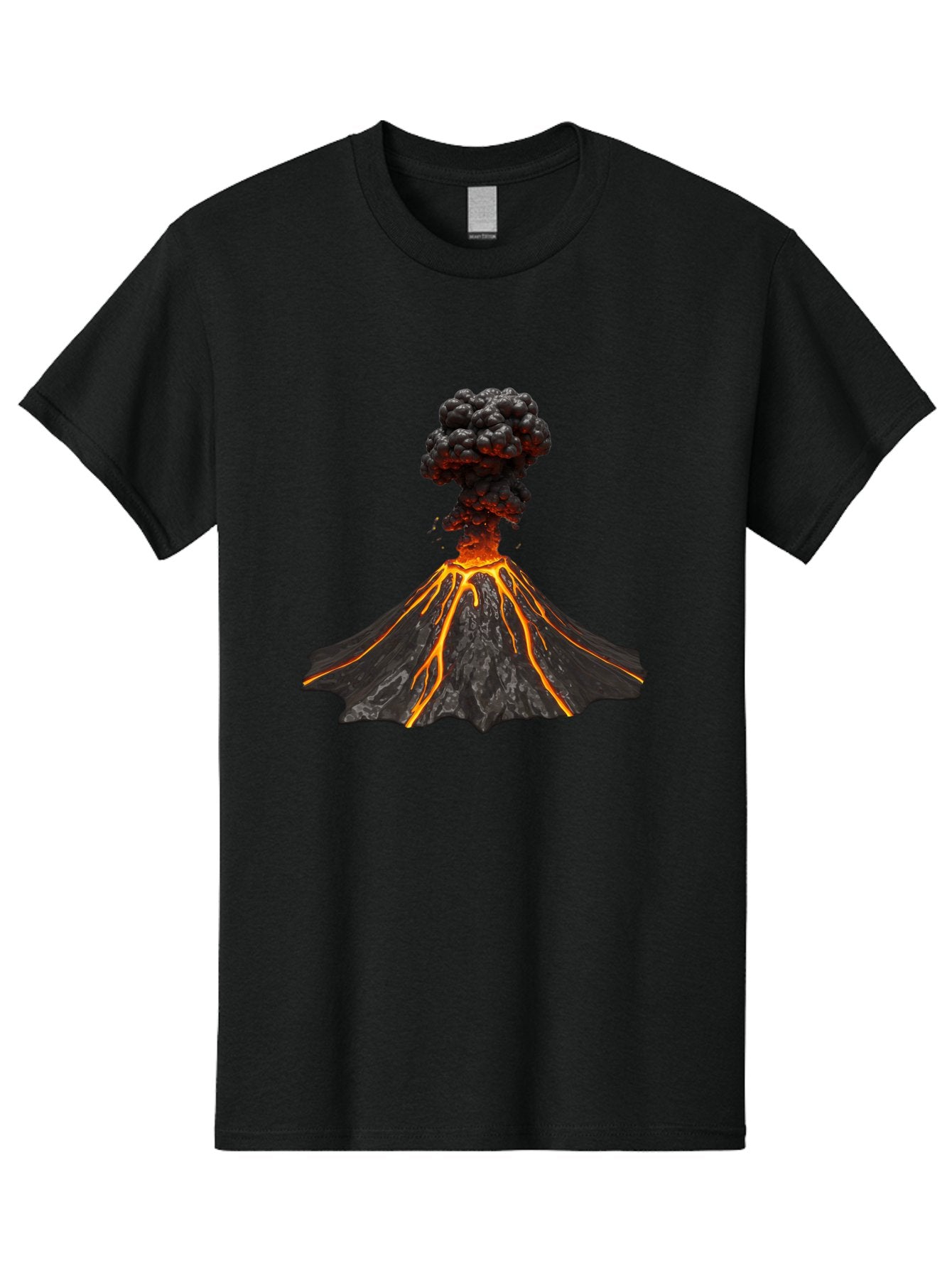 Erupting-Volcano Men'S Graphic Tee, 100% Cotton, Comfortable Casual Summer Wear, Machine Washable, Vintage Camera, Old Camera, Antique Camera, Black Camera, Classic Photography, Photography Equipment, Nostalgic Device, Film Camera, Camera Art Bah993 7