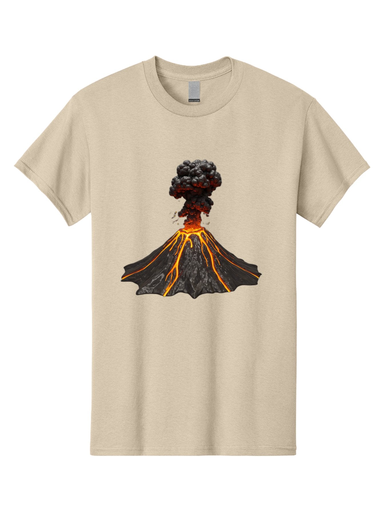 Erupting-Volcano Men'S Graphic Tee, 100% Cotton, Comfortable Casual Summer Wear, Machine Washable, Vintage Camera, Old Camera, Antique Camera, Black Camera, Classic Photography, Photography Equipment, Nostalgic Device, Film Camera, Camera Art Bah993 5