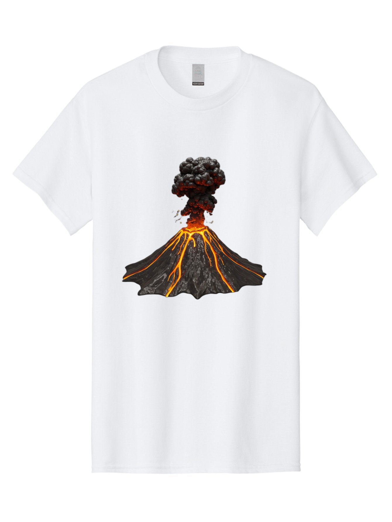 Erupting-Volcano Men'S Graphic Tee, 100% Cotton, Comfortable Casual Summer Wear, Machine Washable, Vintage Camera, Old Camera, Antique Camera, Black Camera, Classic Photography, Photography Equipment, Nostalgic Device, Film Camera, Camera Art Bah993