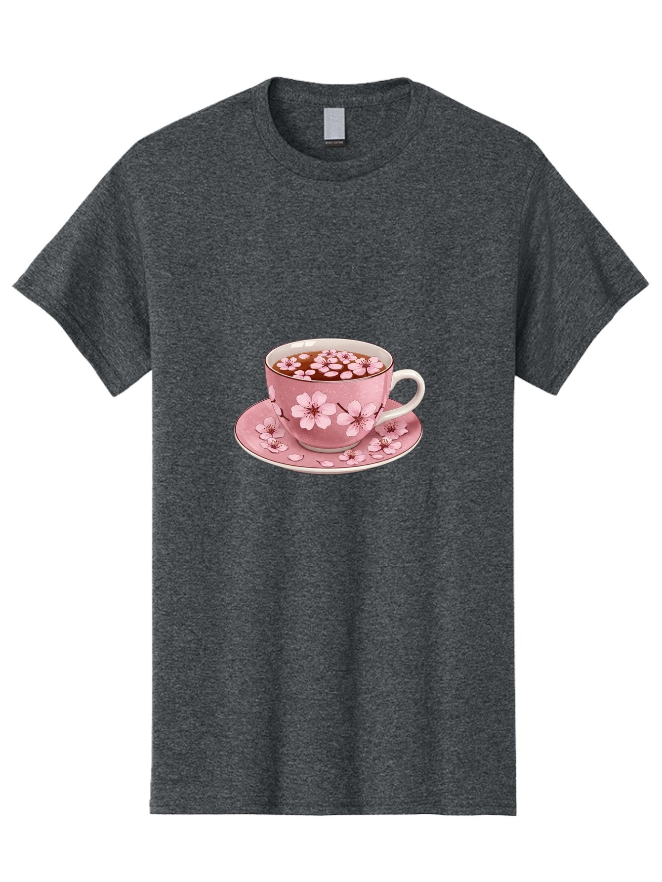 Floral-Tea-Cup-1 Men'S Graphic Tee, 100% Cotton, Comfortable Casual Summer Wear, Machine Washable, Vintage Camera, Old Camera, Antique Camera, Black Camera, Classic Photography, Photography Equipment, Nostalgic Device, Film Camera, Camera Art Bai000 9