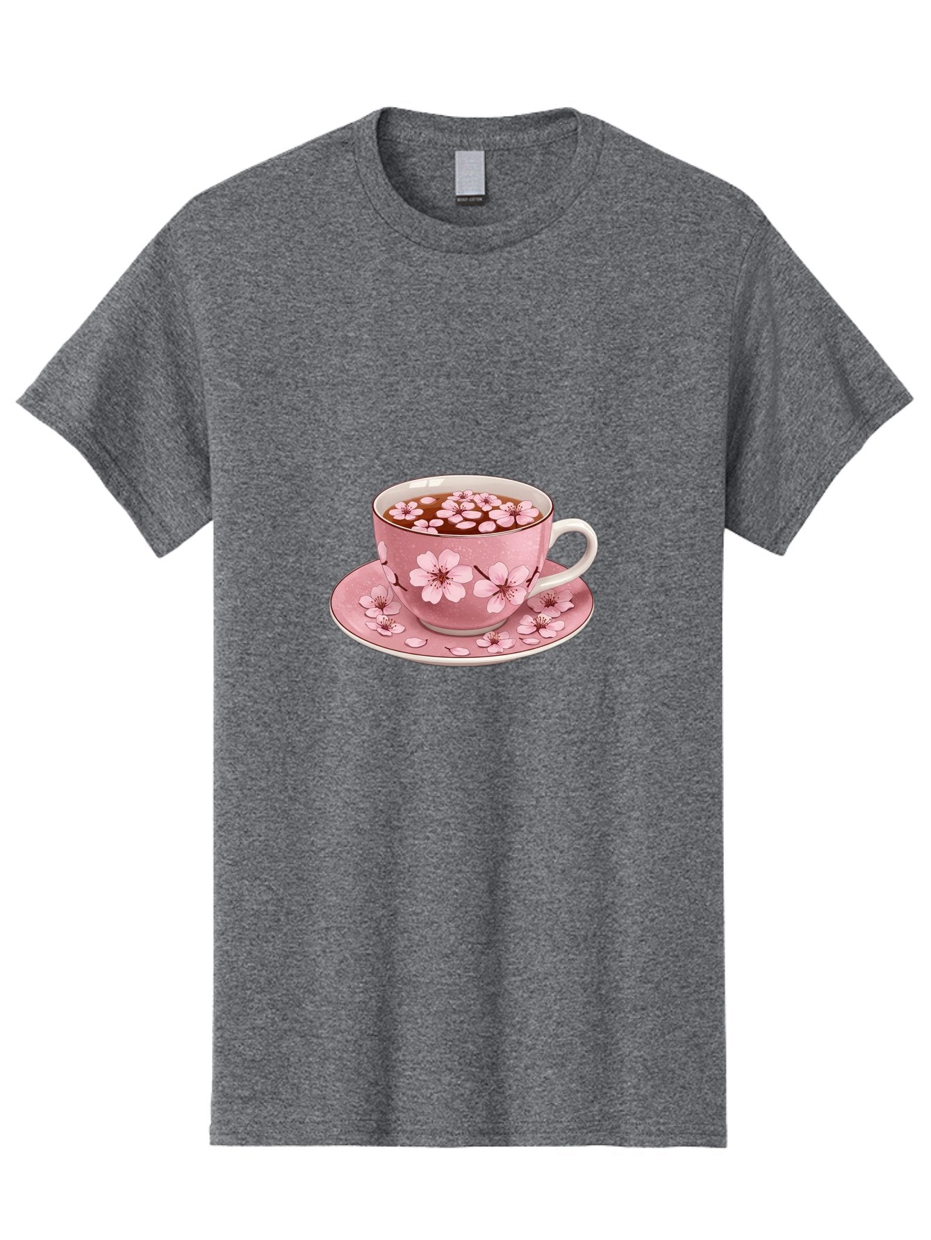 Floral-Tea-Cup-1 Men'S Graphic Tee, 100% Cotton, Comfortable Casual Summer Wear, Machine Washable, Vintage Camera, Old Camera, Antique Camera, Black Camera, Classic Photography, Photography Equipment, Nostalgic Device, Film Camera, Camera Art Bai000 11