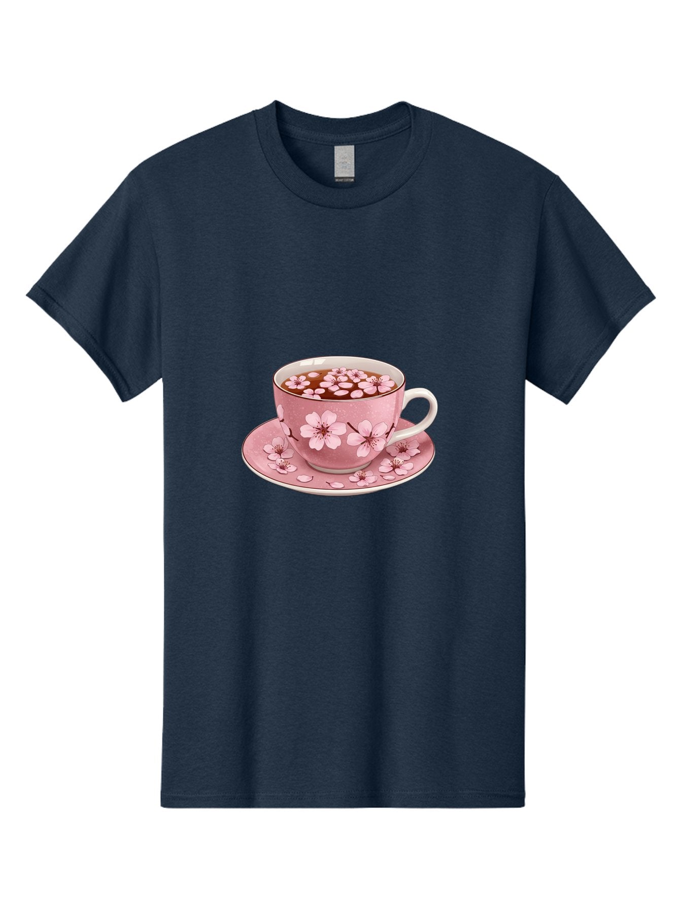 Floral-Tea-Cup-1 Men'S Graphic Tee, 100% Cotton, Comfortable Casual Summer Wear, Machine Washable, Vintage Camera, Old Camera, Antique Camera, Black Camera, Classic Photography, Photography Equipment, Nostalgic Device, Film Camera, Camera Art Bai000 5