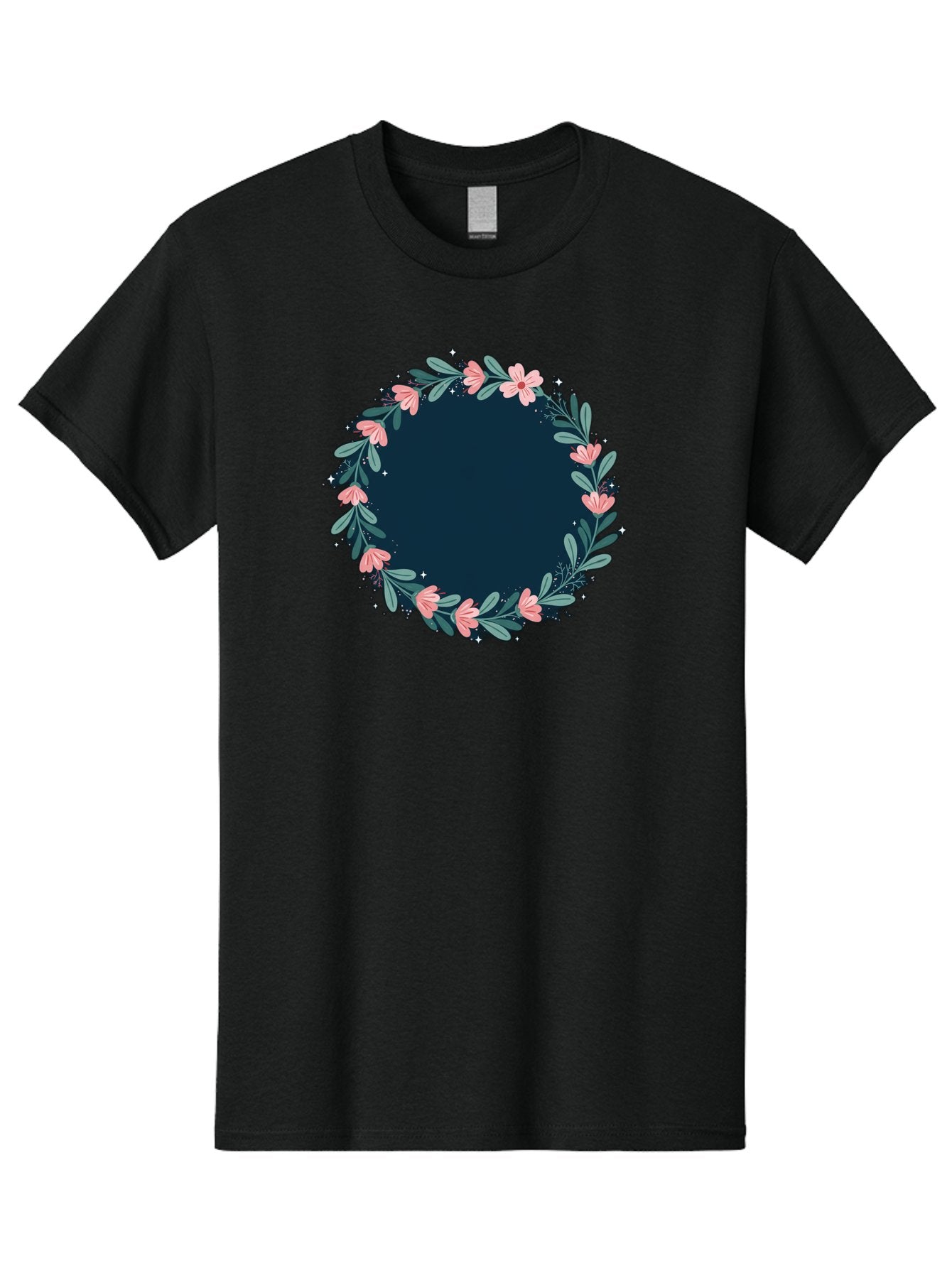 Floral-Wreath-1 Men'S Graphic Tee, 100% Cotton, Comfortable Casual Summer Wear, Machine Washable, Vintage Camera, Old Camera, Antique Camera, Black Camera, Classic Photography, Photography Equipment, Nostalgic Device, Film Camera, Camera Art Bai002 9