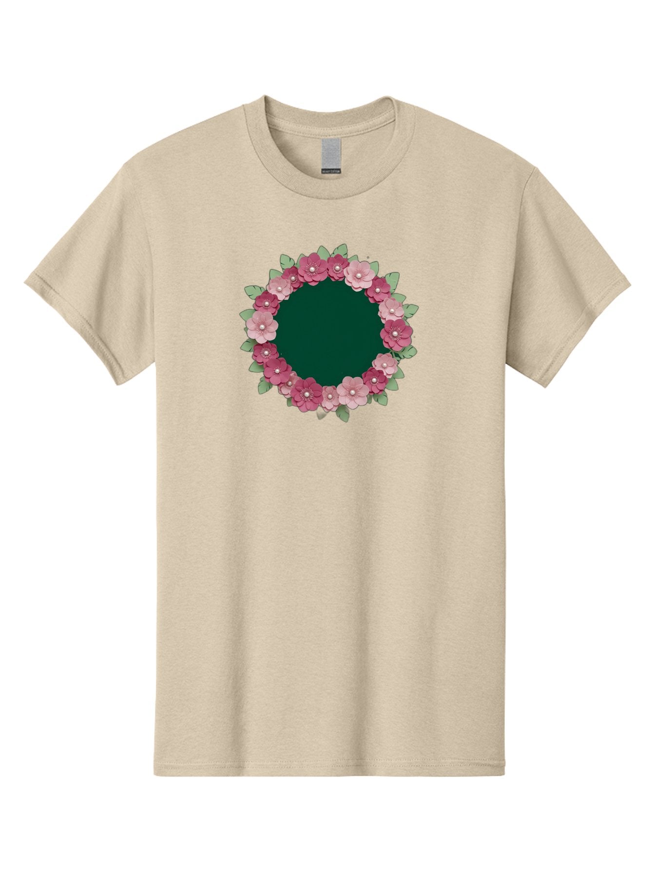 Floral-Wreath-2 Men'S Graphic Tee, 100% Cotton, Comfortable Casual Summer Wear, Machine Washable, Vintage Camera, Old Camera, Antique Camera, Black Camera, Classic Photography, Photography Equipment, Nostalgic Device, Film Camera, Camera Art Bai003 9