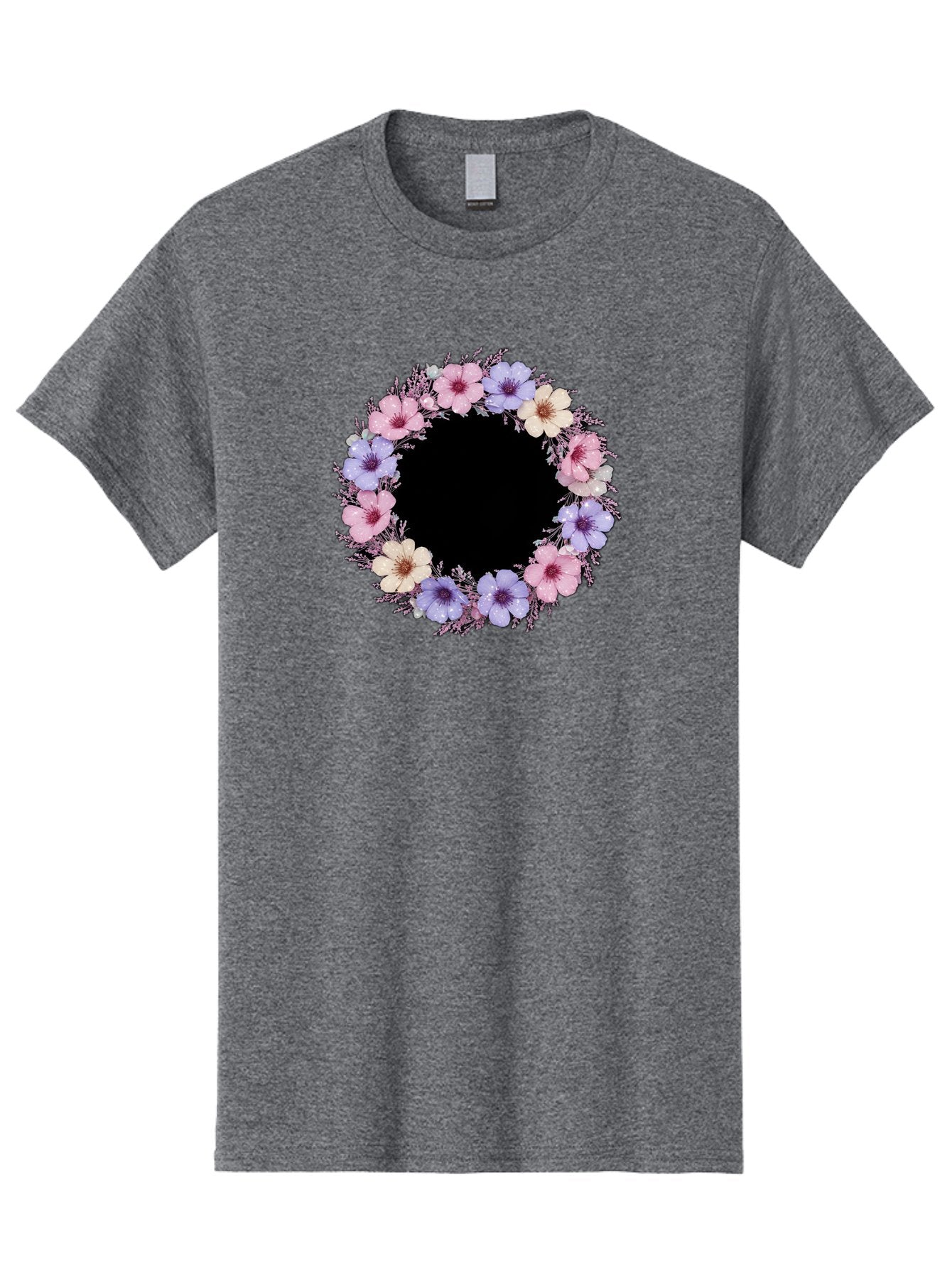 Floral-Wreath Men'S Graphic Tee, 100% Cotton, Comfortable Casual Summer Wear, Machine Washable, Vintage Camera, Old Camera, Antique Camera, Black Camera, Classic Photography, Photography Equipment, Nostalgic Device, Film Camera, Camera Art Bai005 8