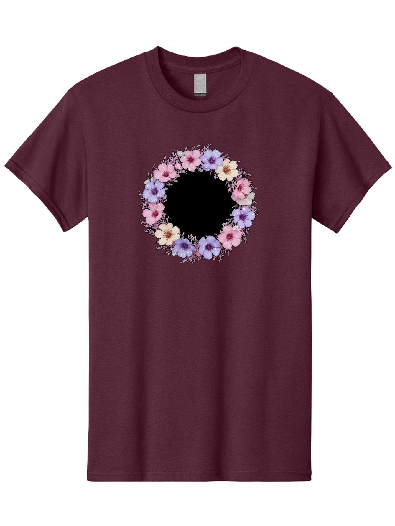 Floral-Wreath Men'S Graphic Tee, 100% Cotton, Comfortable Casual Summer Wear, Machine Washable, Vintage Camera, Old Camera, Antique Camera, Black Camera, Classic Photography, Photography Equipment, Nostalgic Device, Film Camera, Camera Art Bai005 14